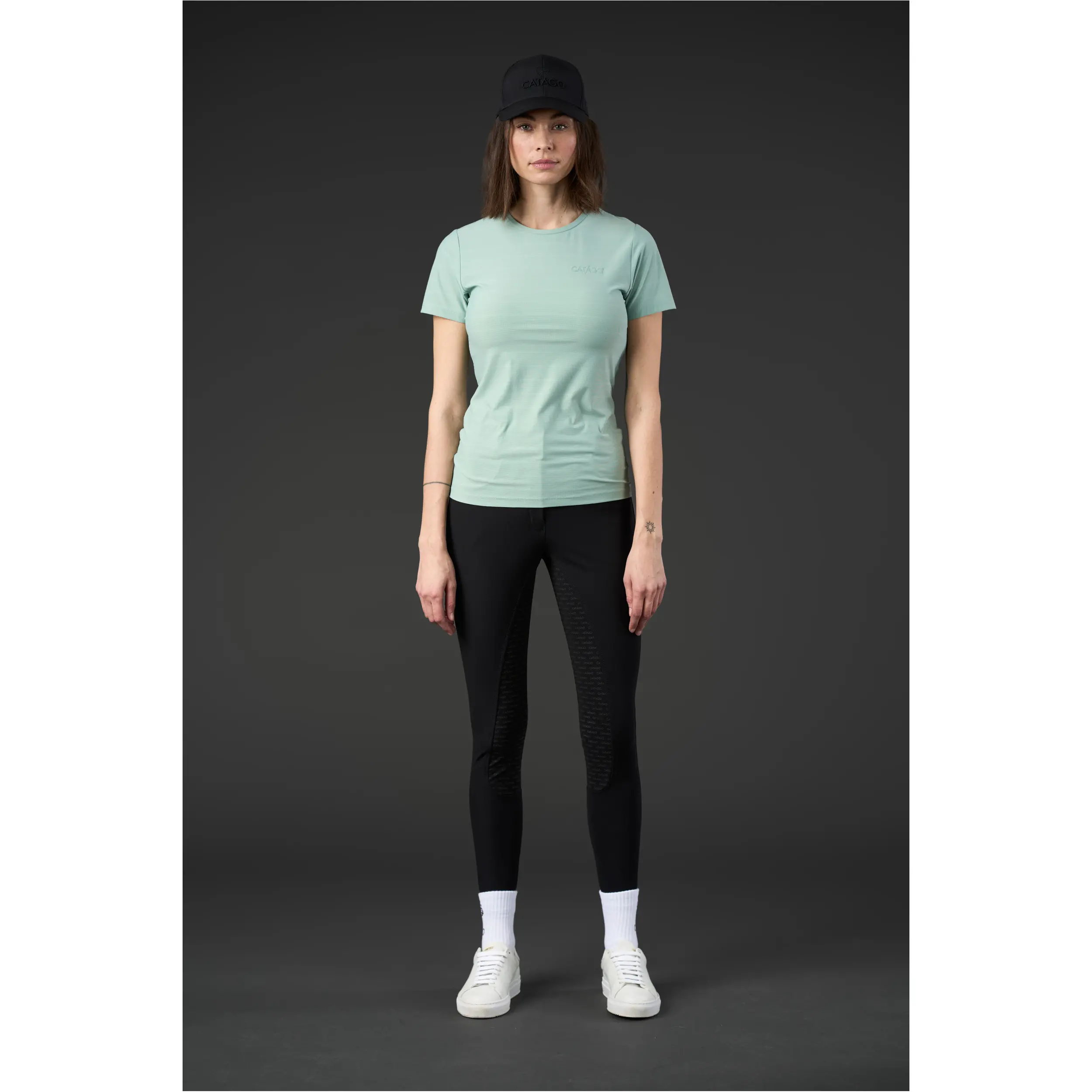 Damen T-Shirt TINA blue surf