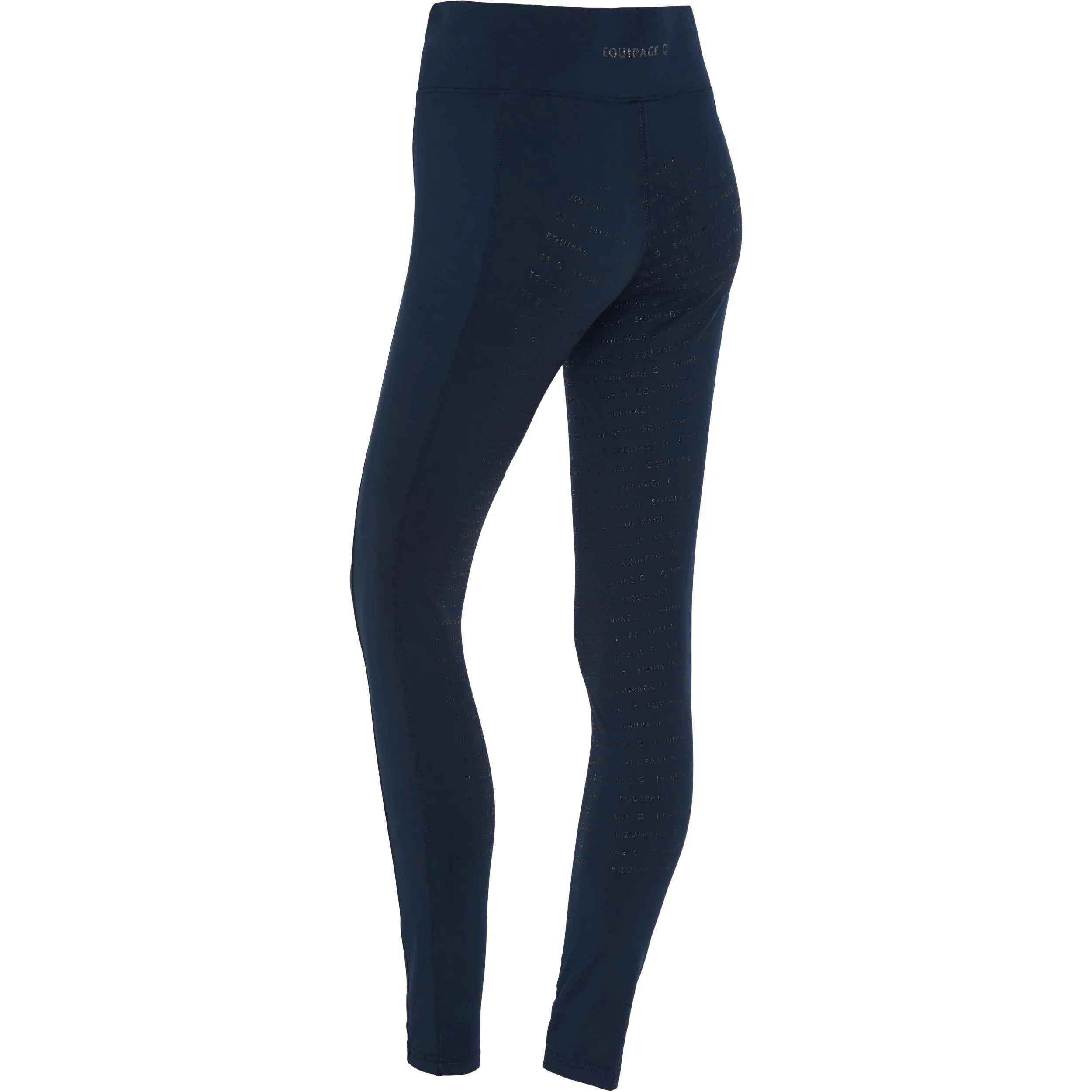 Damen Reitleggings Silikon Vollbesatz TAWNY navy