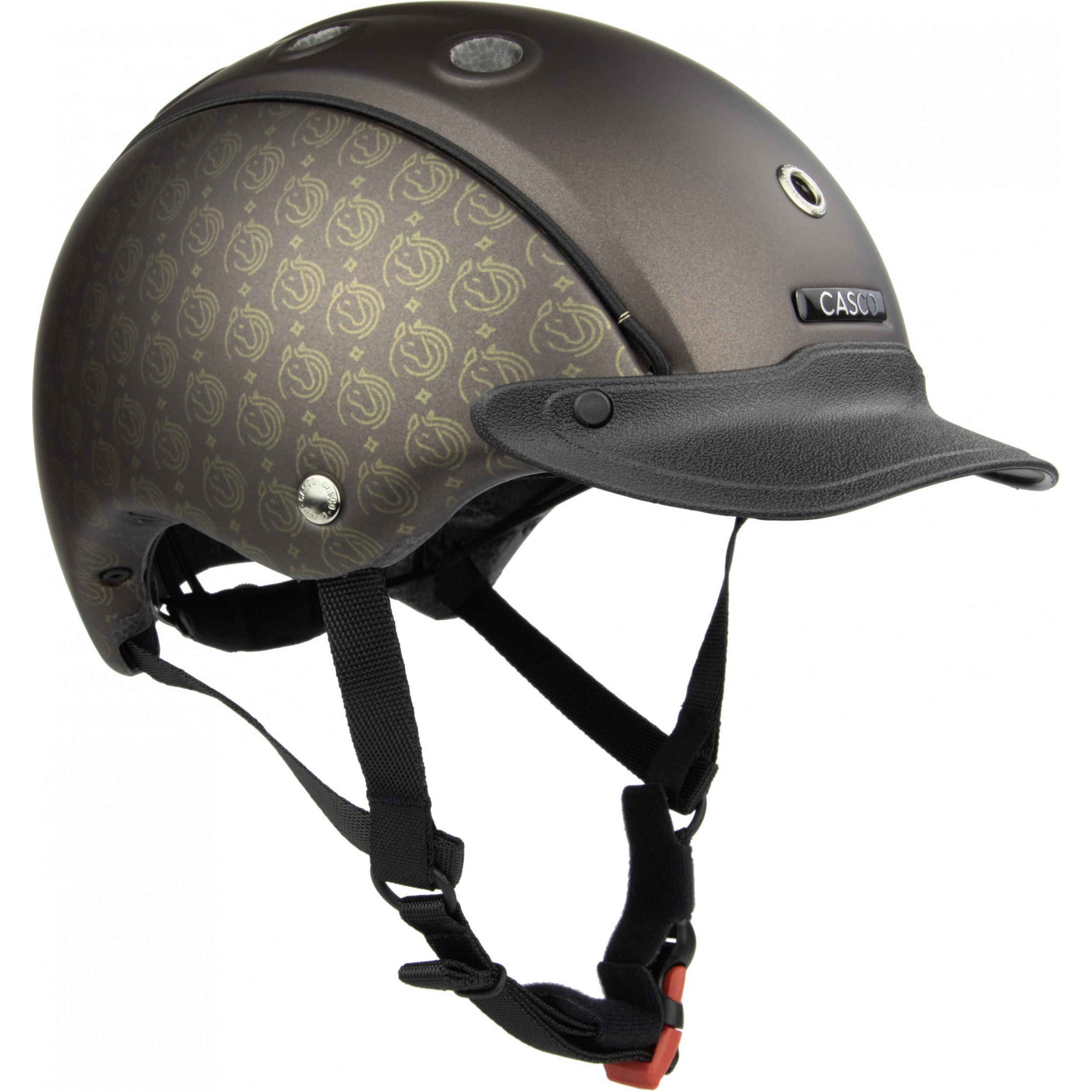 Kinder Reit-, Fahrrad- und Skihelm CHOICE Starlit braun print S (52-56cm) Kinder Reit-, Fahrrad- und Skihelm CHOICE Starlit braun print S (52-56cm)