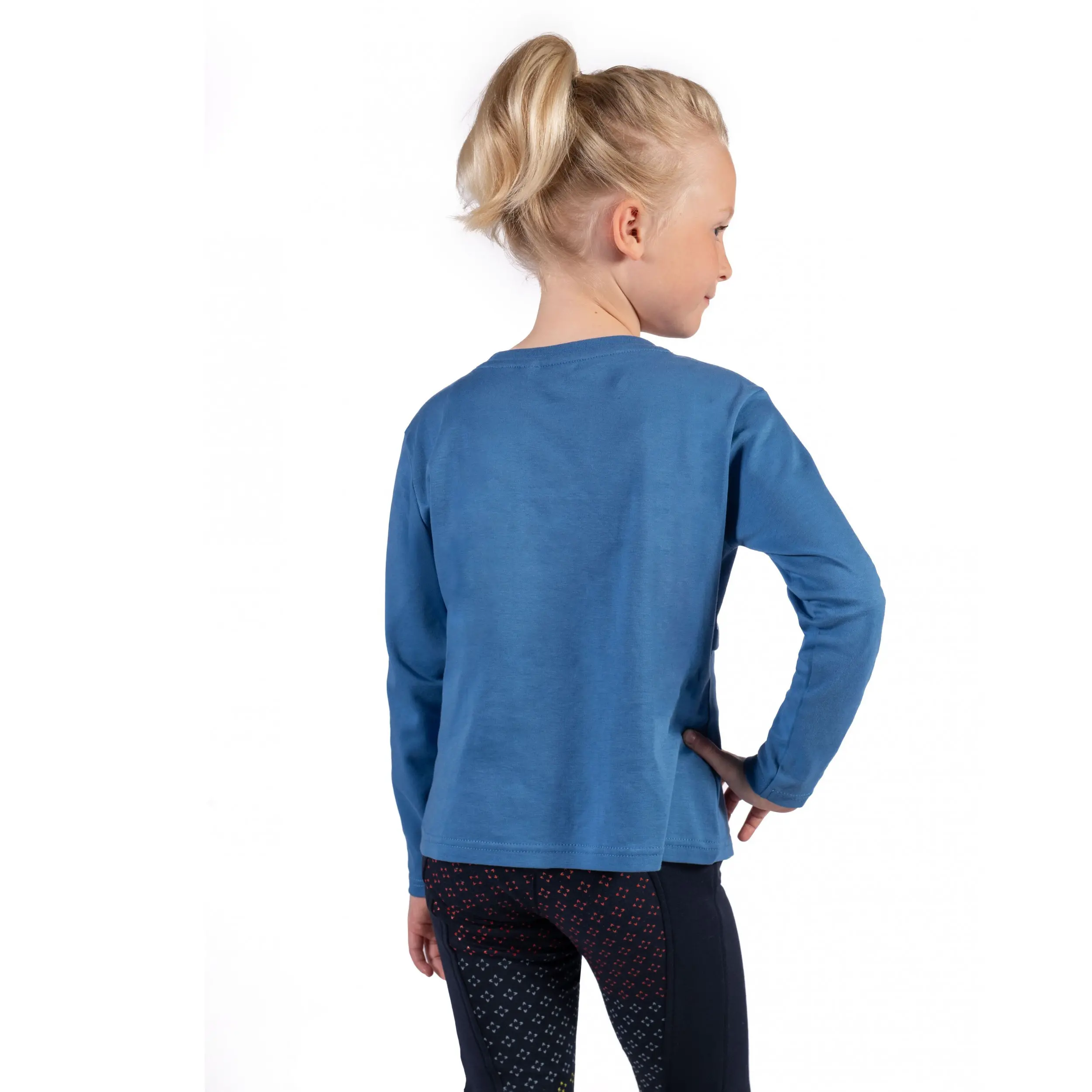 Kinder Langarmshirt MIA blau