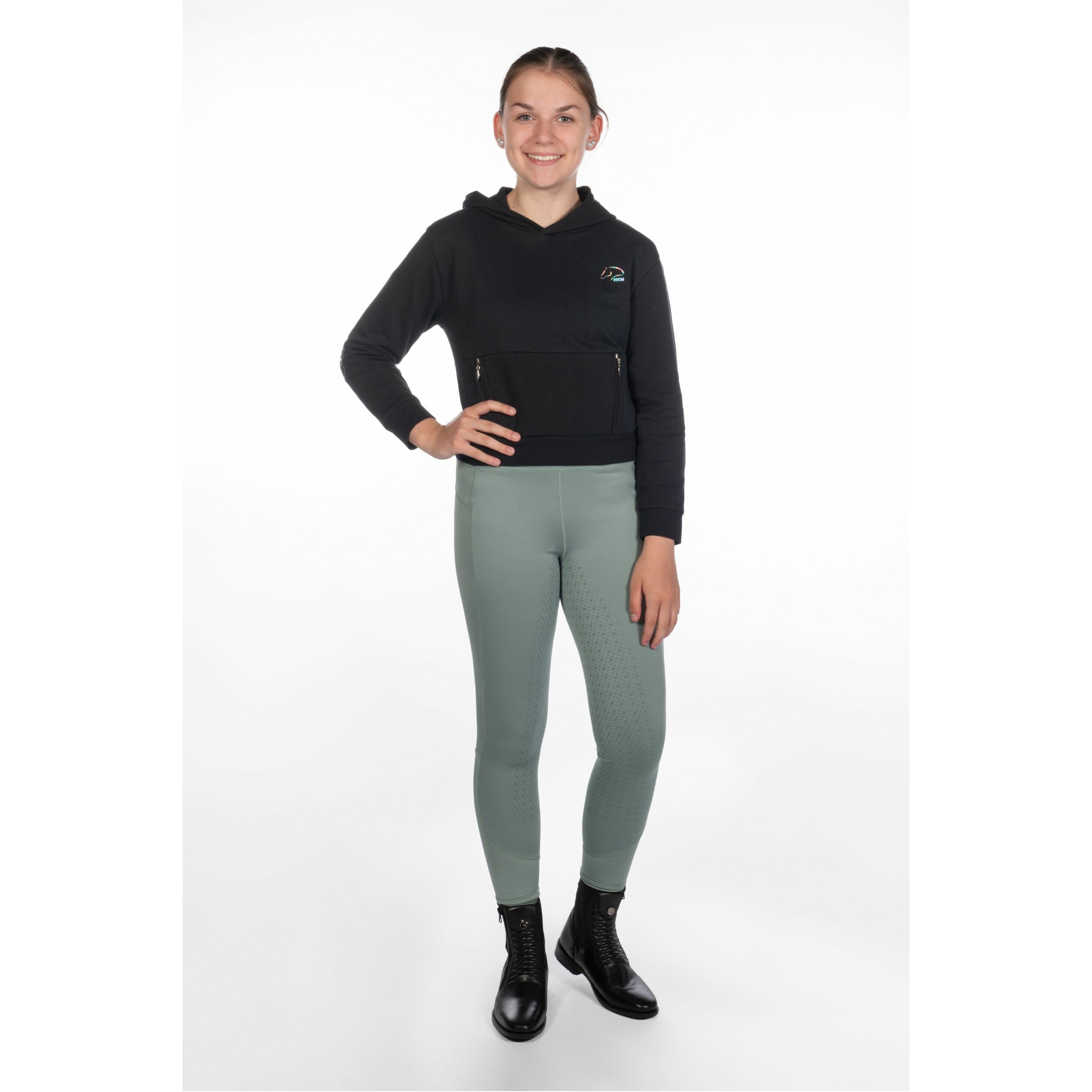 Kinder Hoody HAILEY schwarz