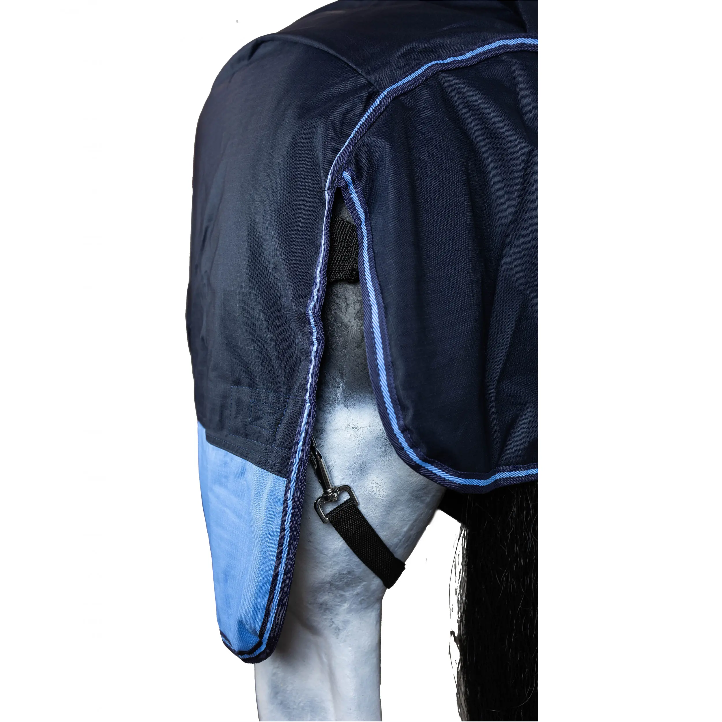 Winterdecke 200g Füllung 600D BASICLINE blau/babyblau