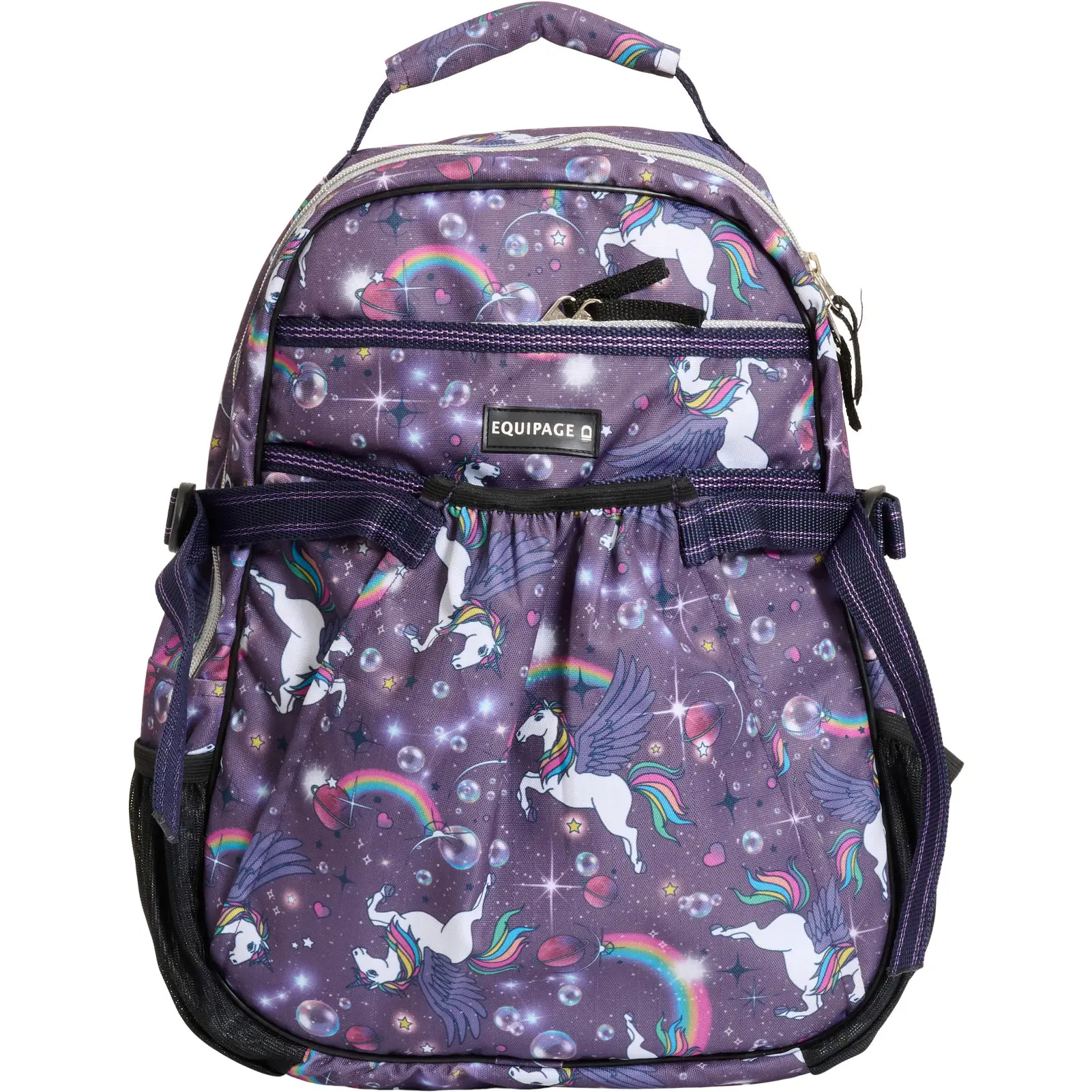 Kinder Rucksack mit Helmtasche KLARA montana grape