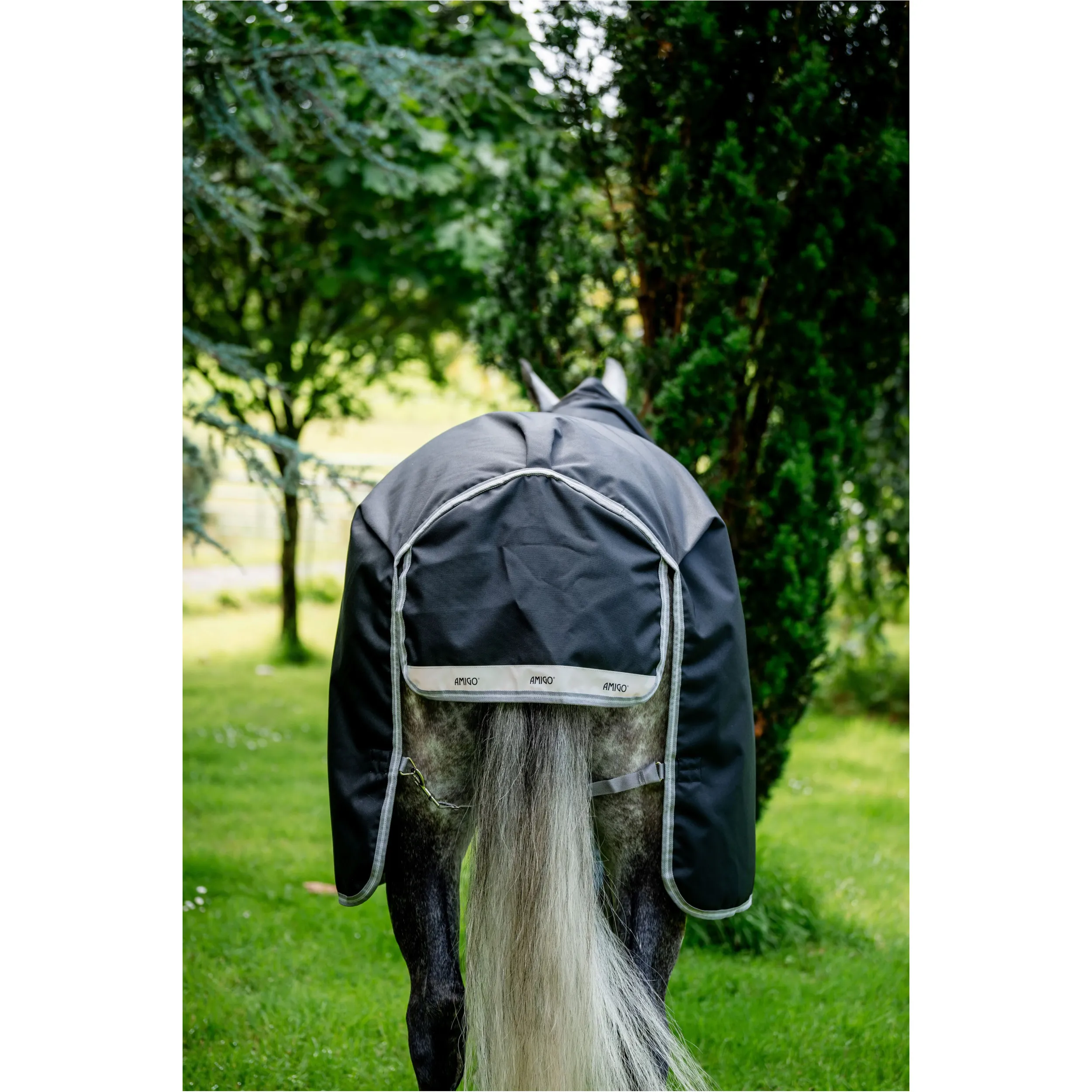 Outdoordecke Halsteil (abnehmbar) 1200D AMIGO Plus black/titanium grey/silver