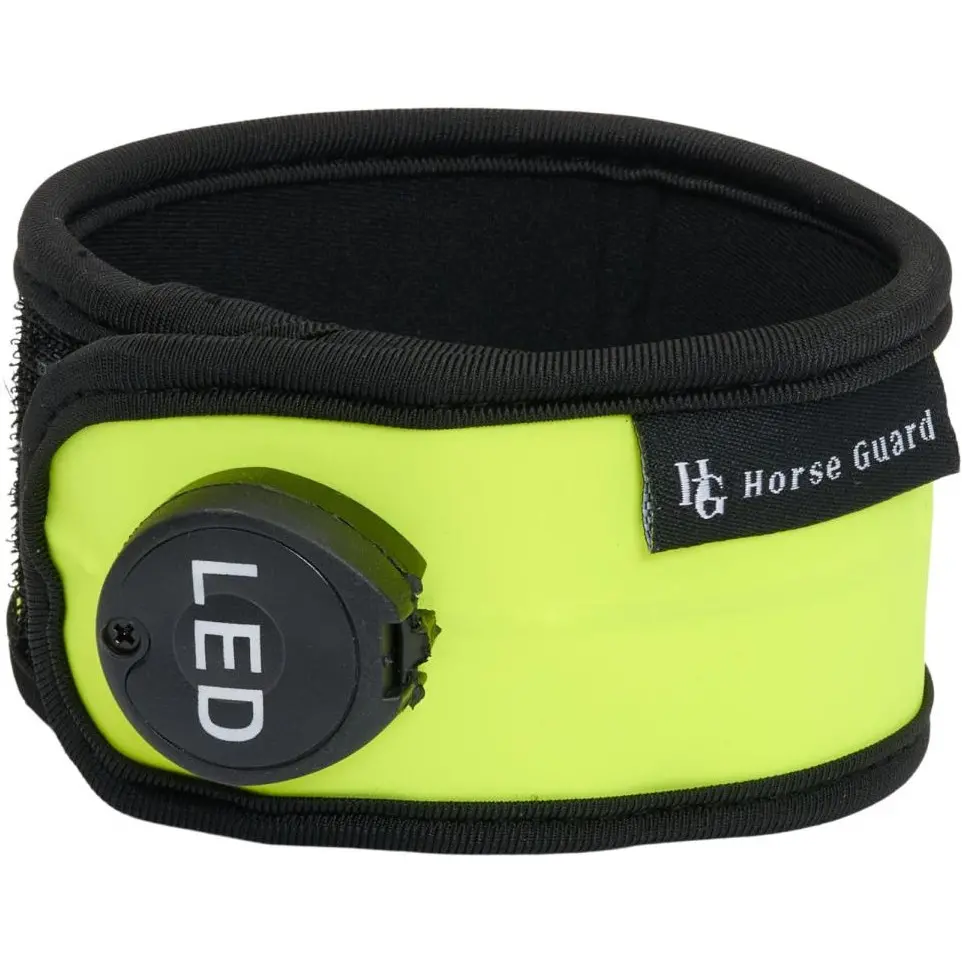 Reflexband LED neongelb