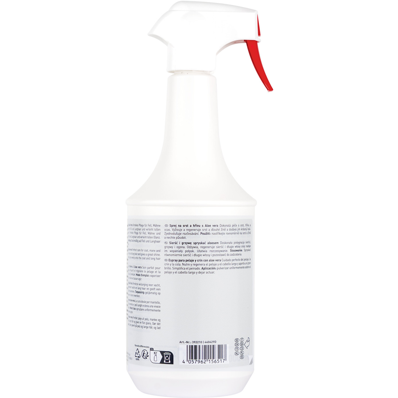 Fell - und Mähnenspray mit Aloe Vera