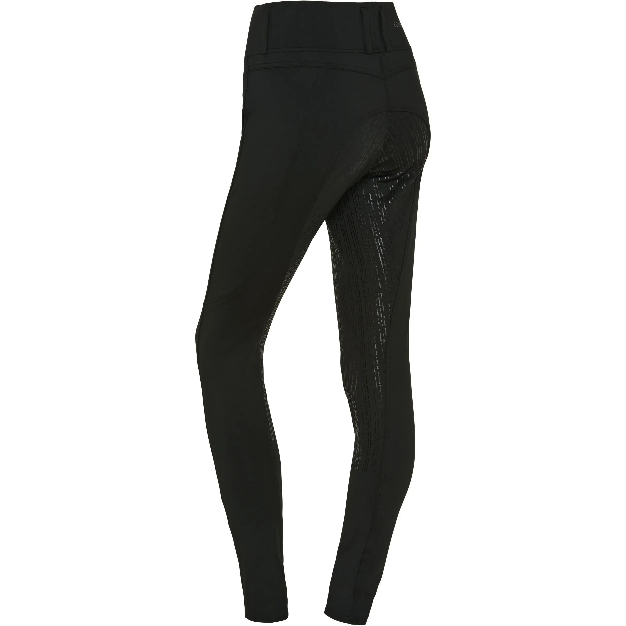 Kinder Reitleggings Silikon Vollbesatz KALEA schwarz