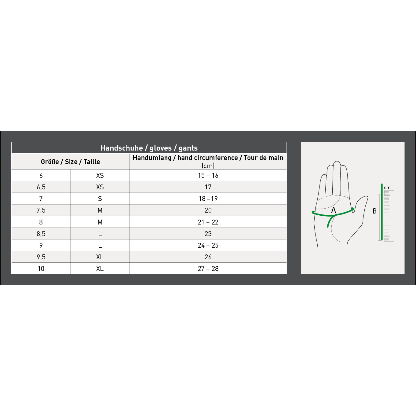 Winter Reithandschuhe DER ALLROUNDER schwarz/silber