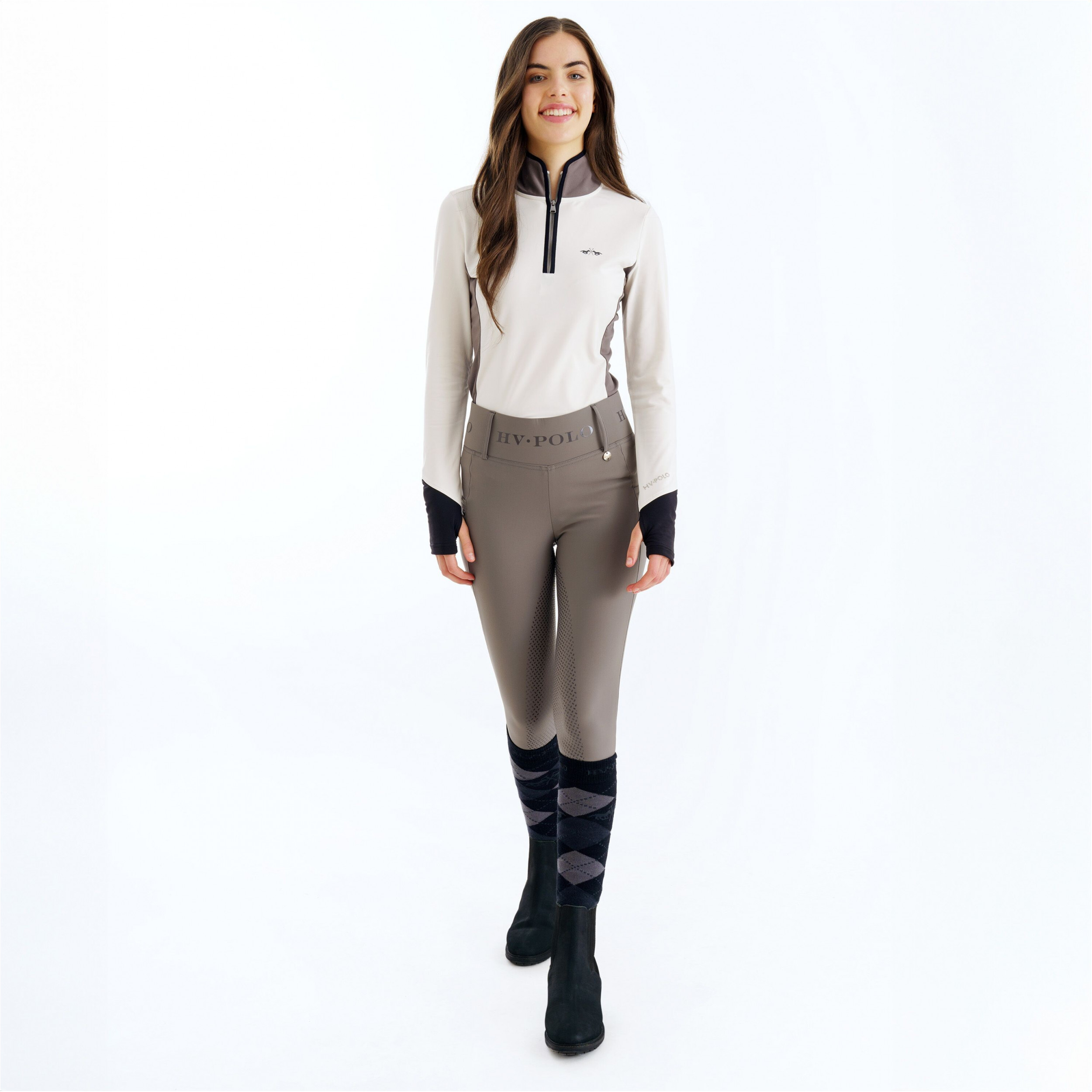 Damen Funktionsshirt HVPLavinia ivory