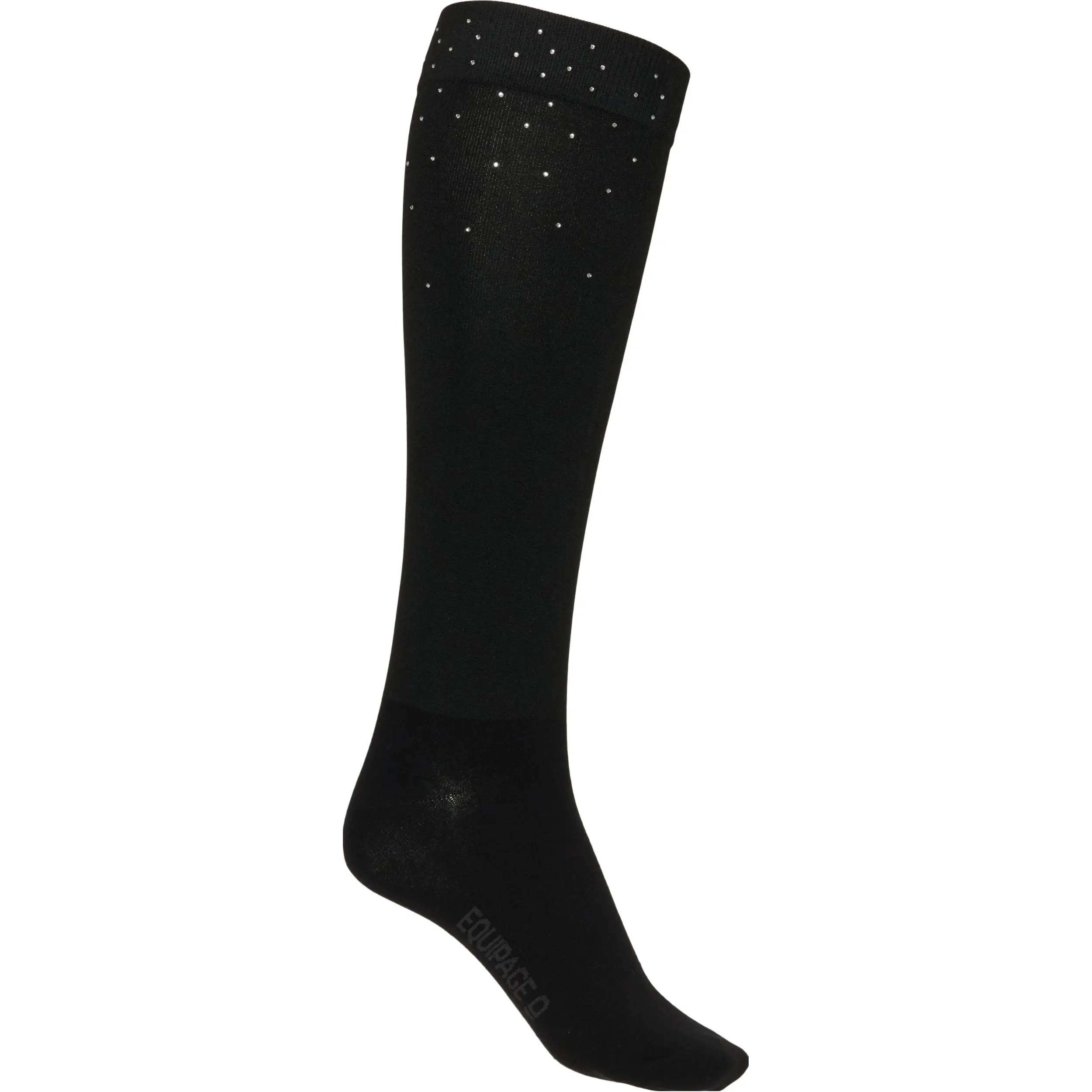Reitsocken RHINESTONE schwarz