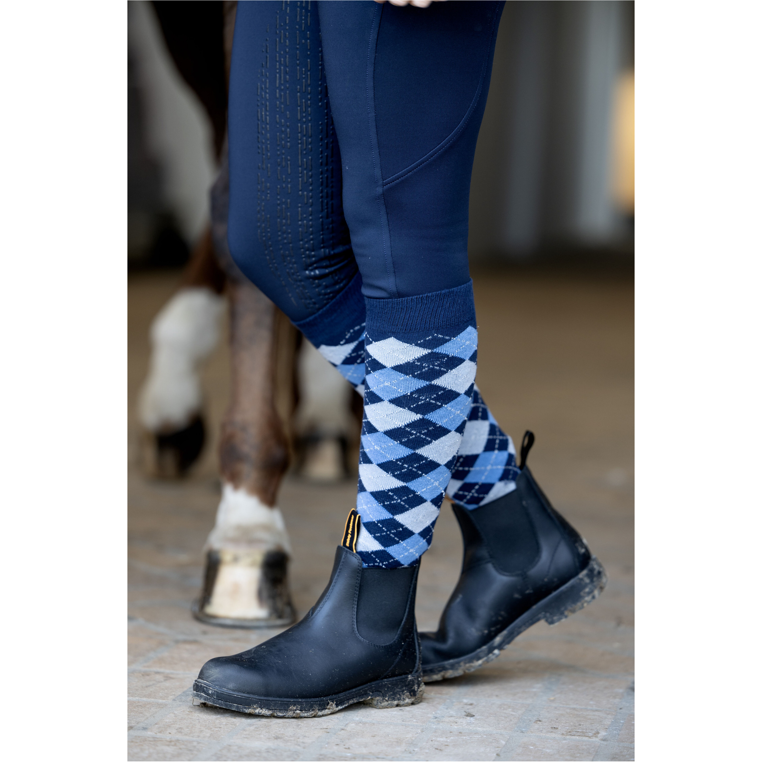 Jodhpur Reitstiefeletten mit Stahlkappe Echtleder schwarz