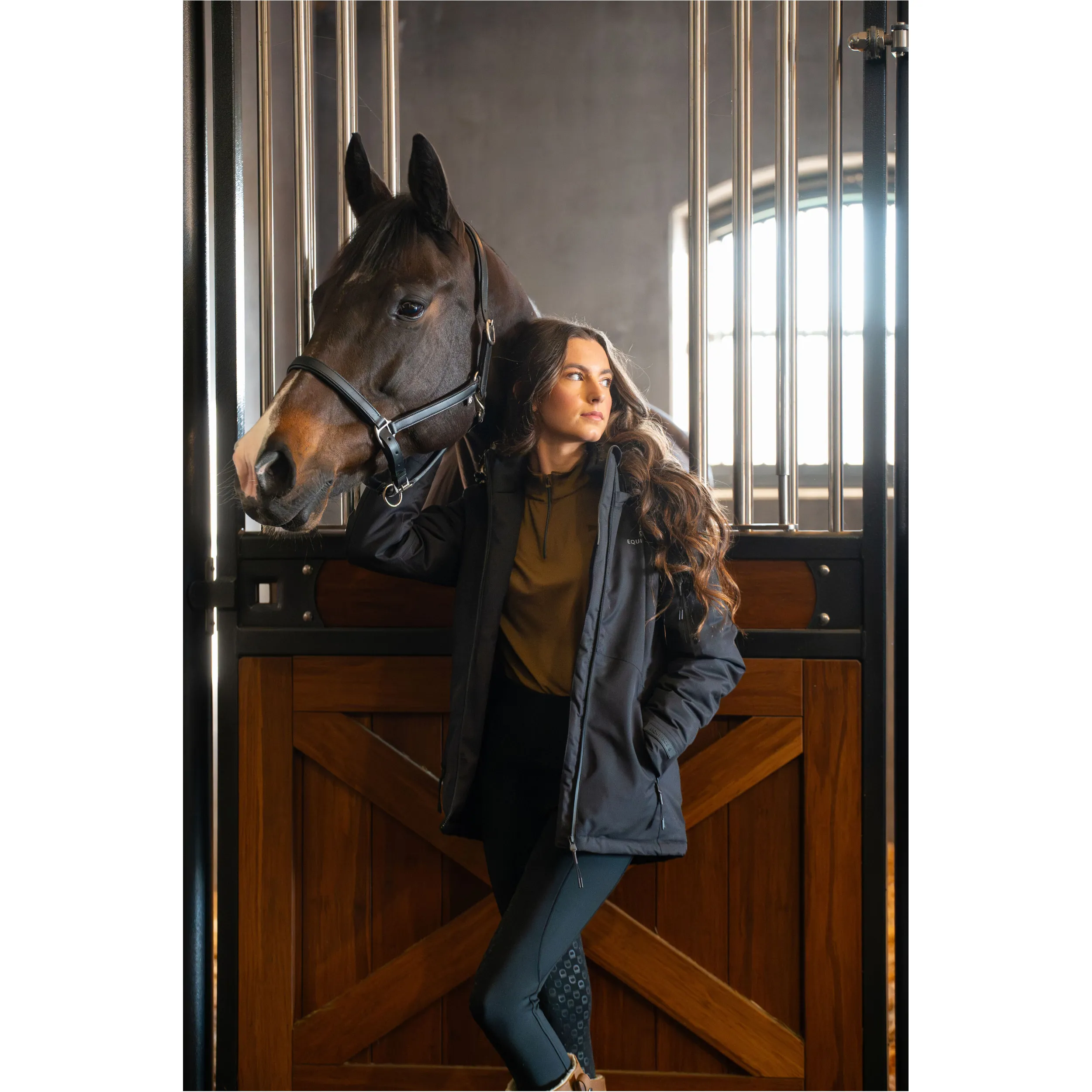 Damen Reitjacke SALLY schwarz
