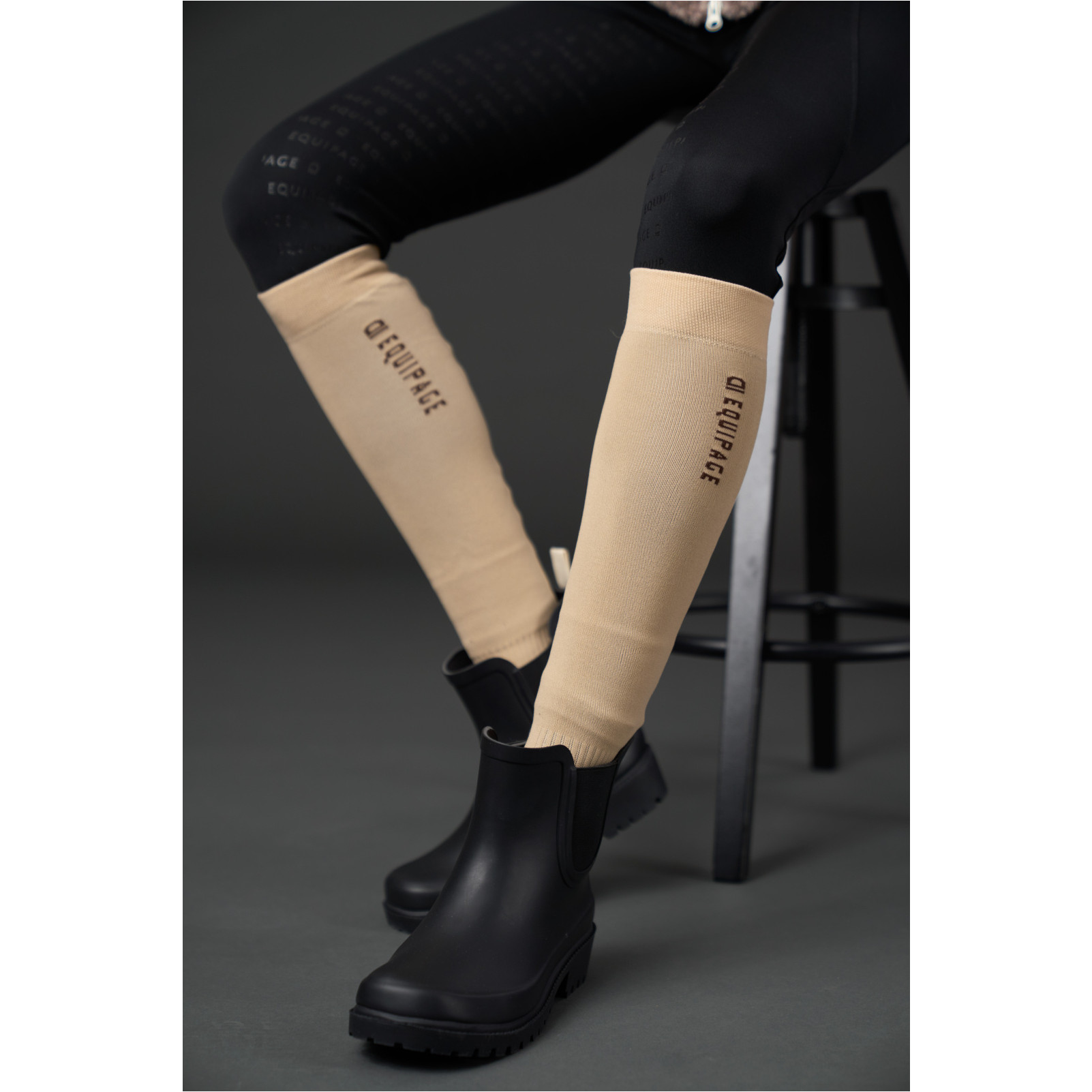 Gummistiefeletten TONY schwarz