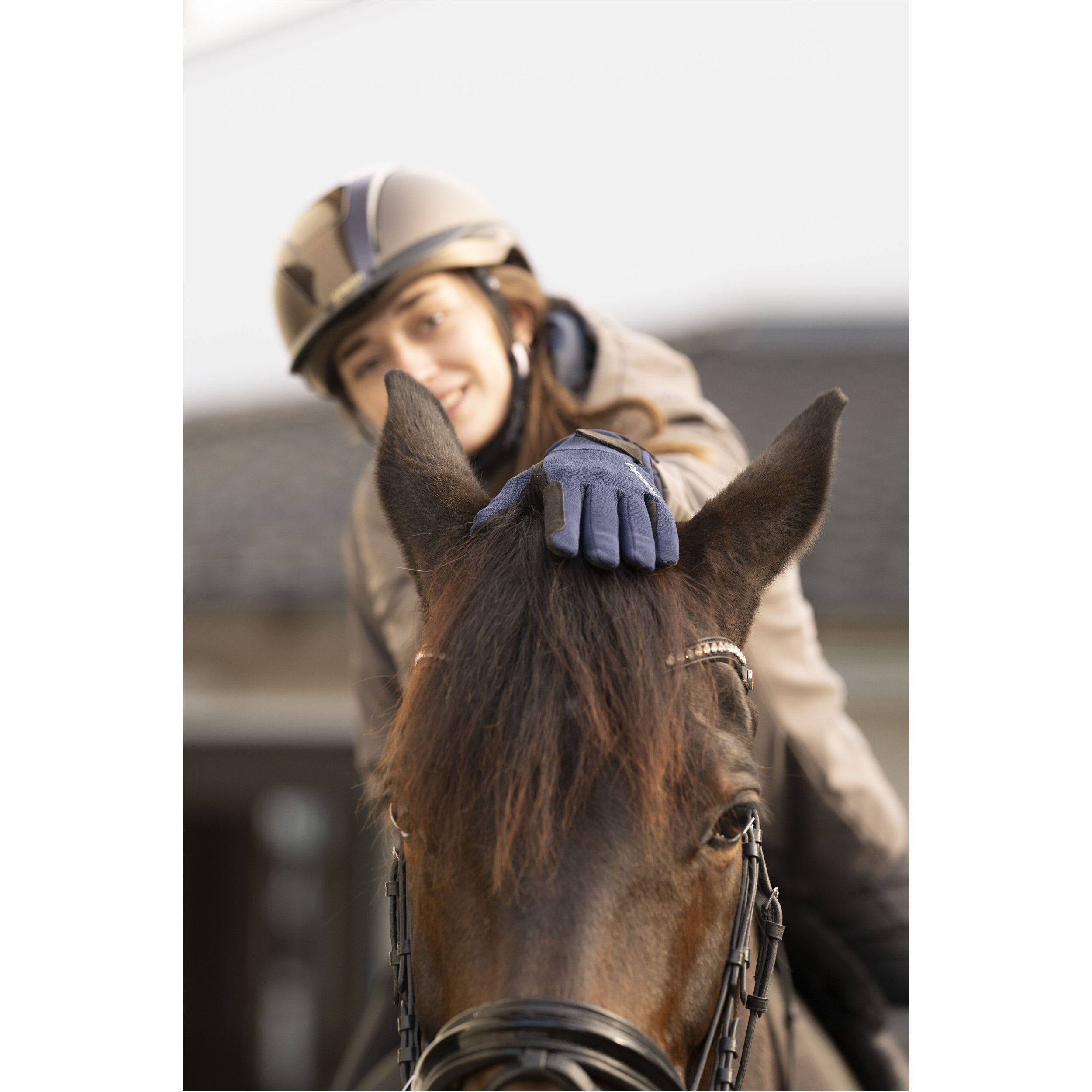 Winter Reithandschuhe MEURA dress blue Winter Reithandschuhe MEURA dress blue