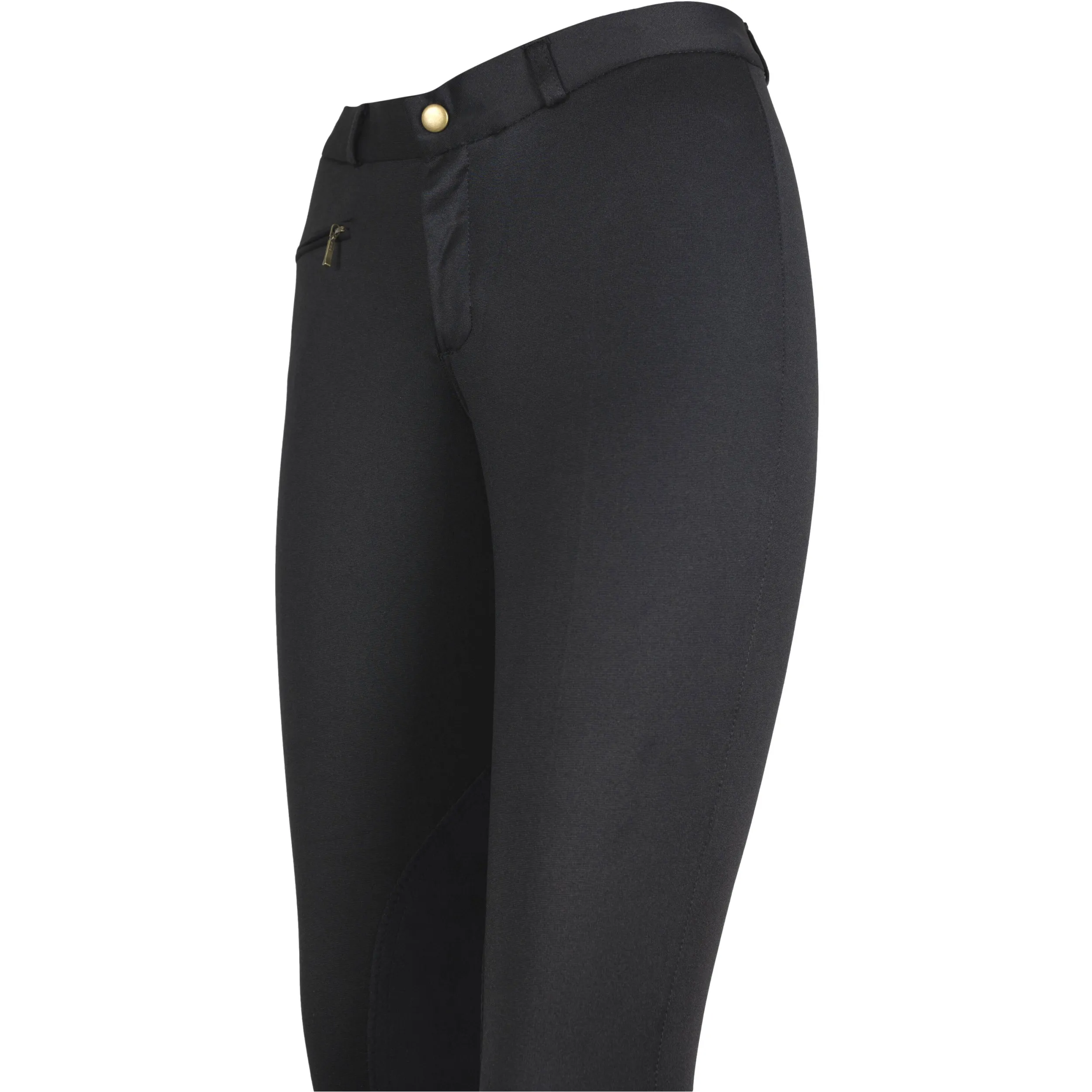 Winter Kinder Reithose Kniebesatz ESSEN schwarz