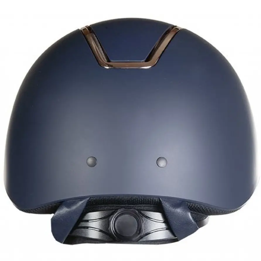 Damen Reithelm LADY SHIELD dunkelblau/rosegold
