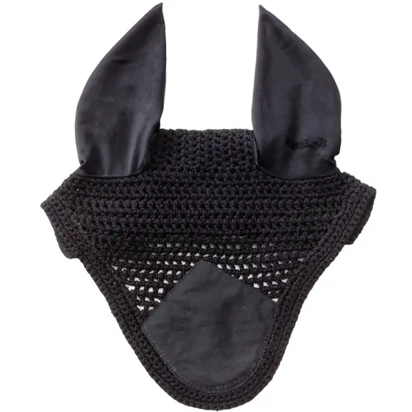 Fliegenhaube EASY mit Bestickungsdreieck schwarz Fliegenhaube EASY mit Bestickungsdreieck schwarz