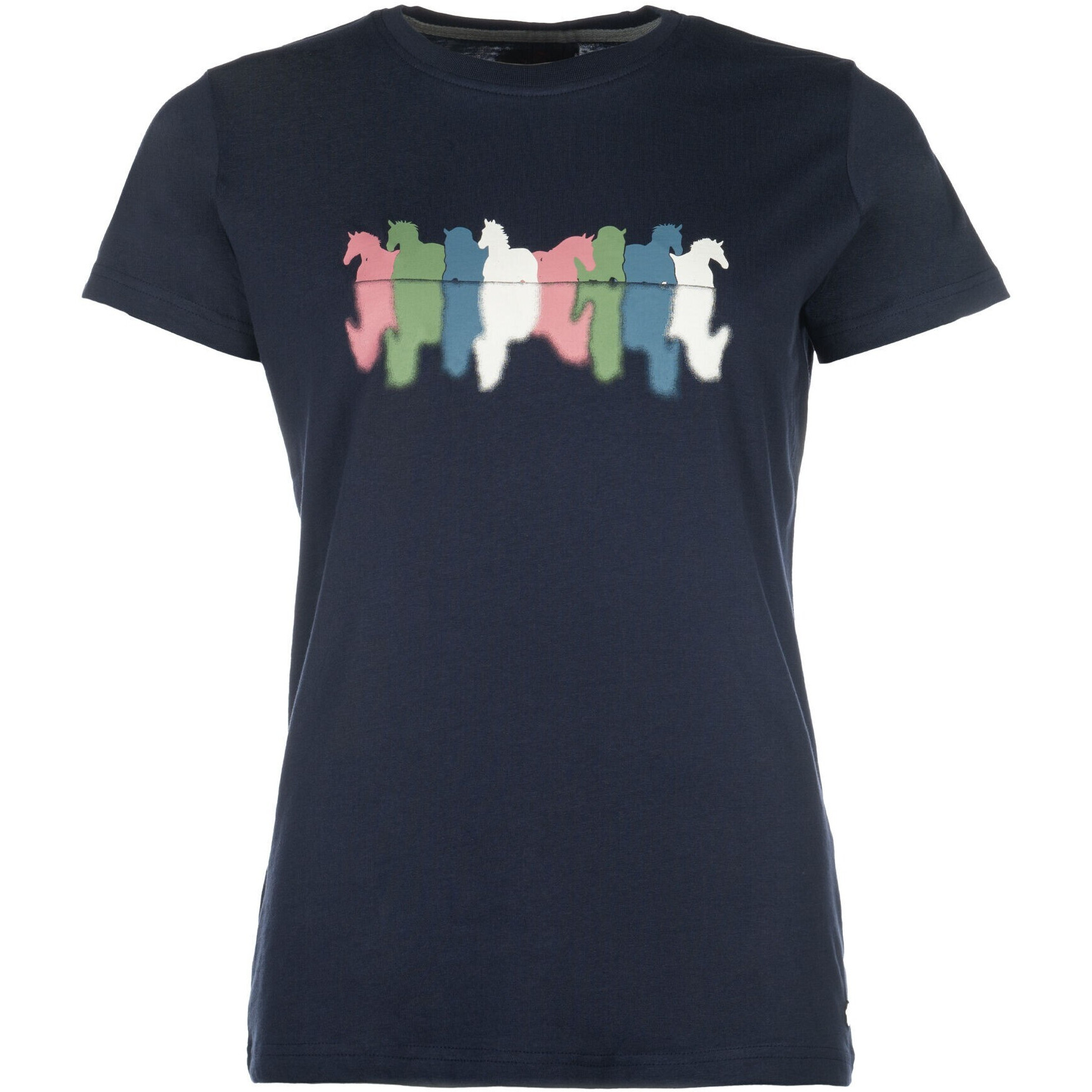 Damen T-Shirt MIRROR dunkelblau