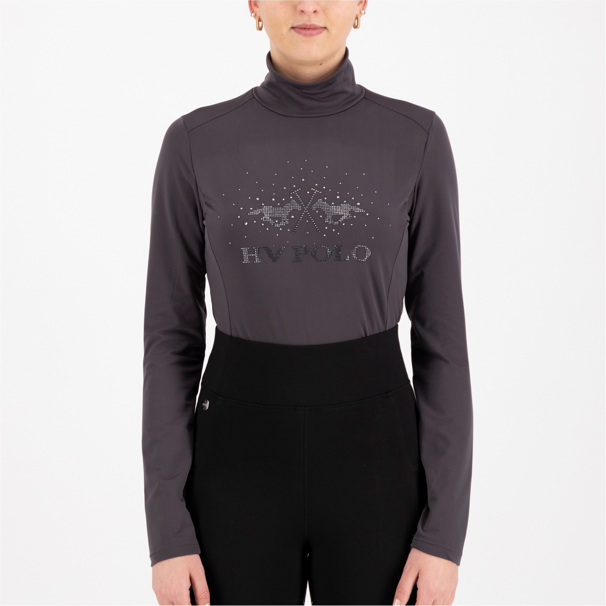 Damen Rollkragenpullover HVPDesray zinc grey Damen Rollkragenpullover HVPDesray zinc grey