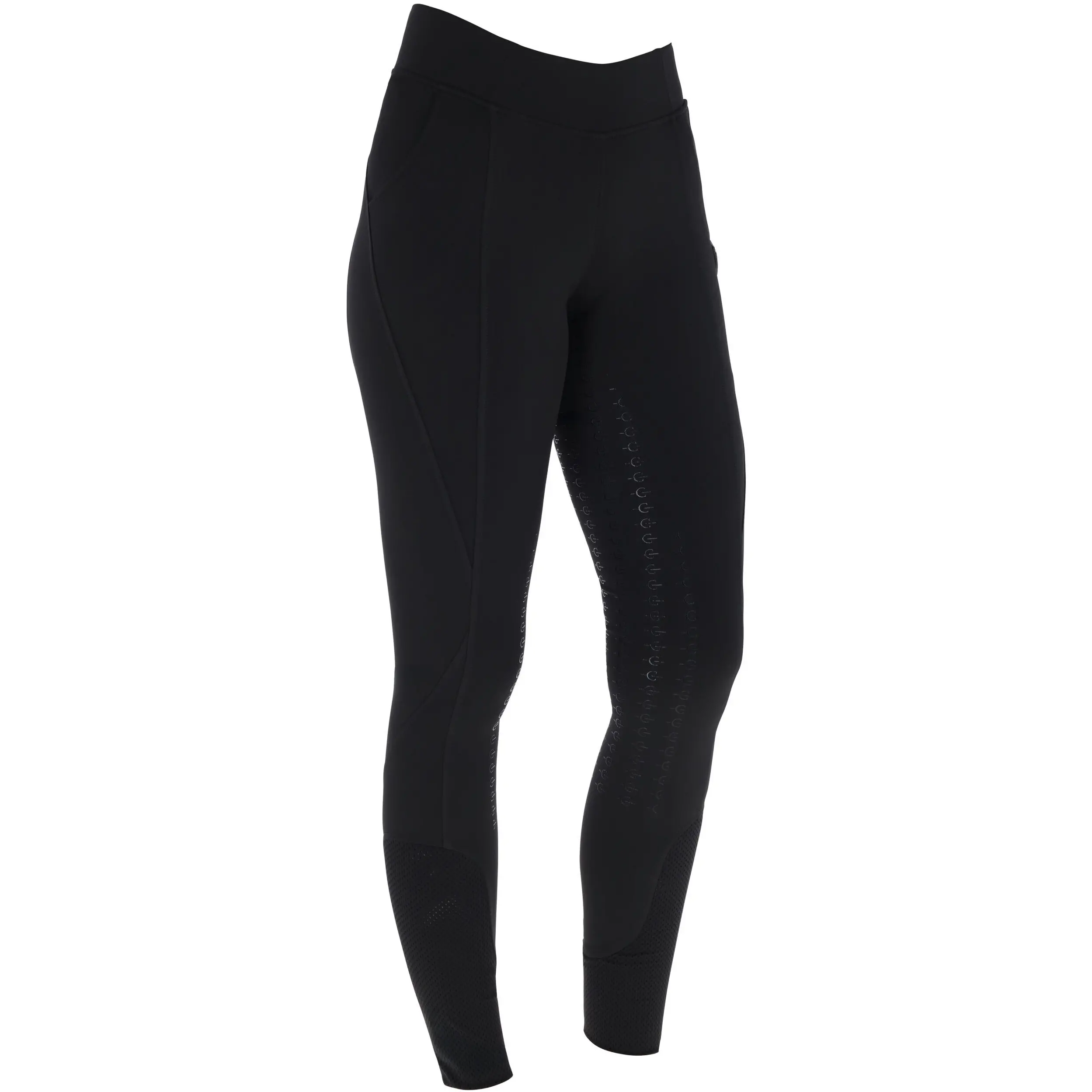 Damen Reitleggings Silikon Vollbesatz F/S 2026 black