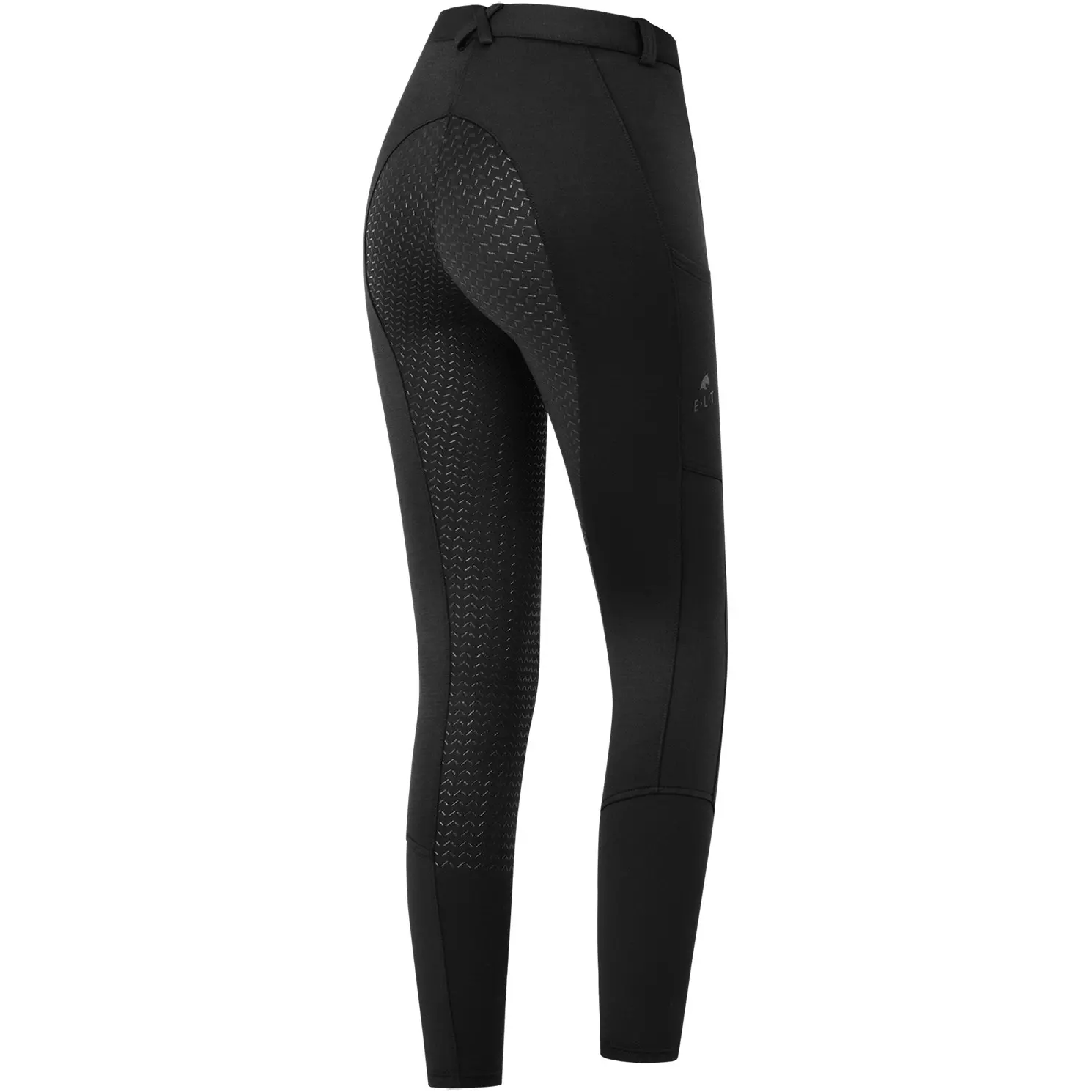Kinder Thermo Reithose Silikon Vollbesatz ESSENTIAL schwarz