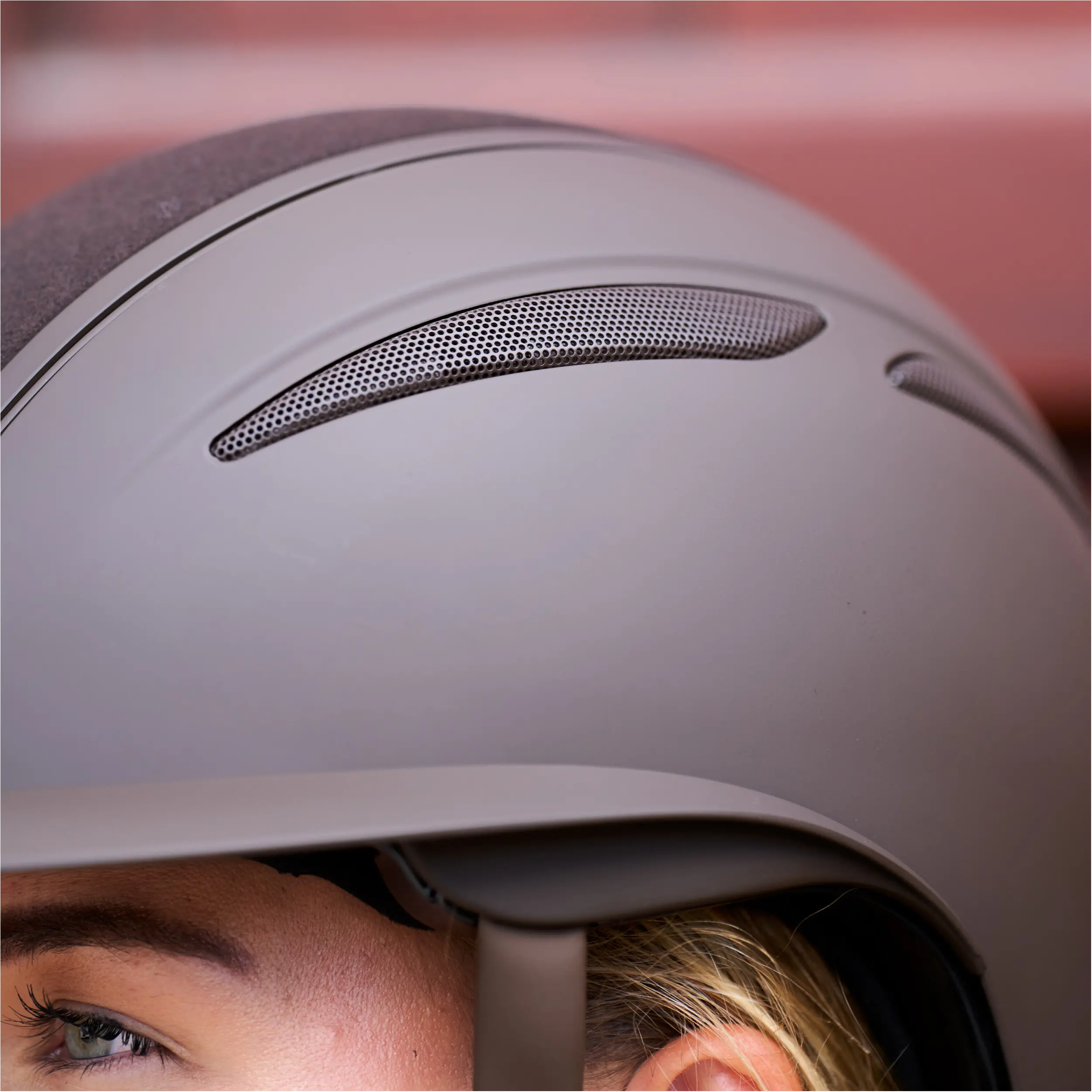 Reithelm IRHOlania Deluxe big visor dark braun