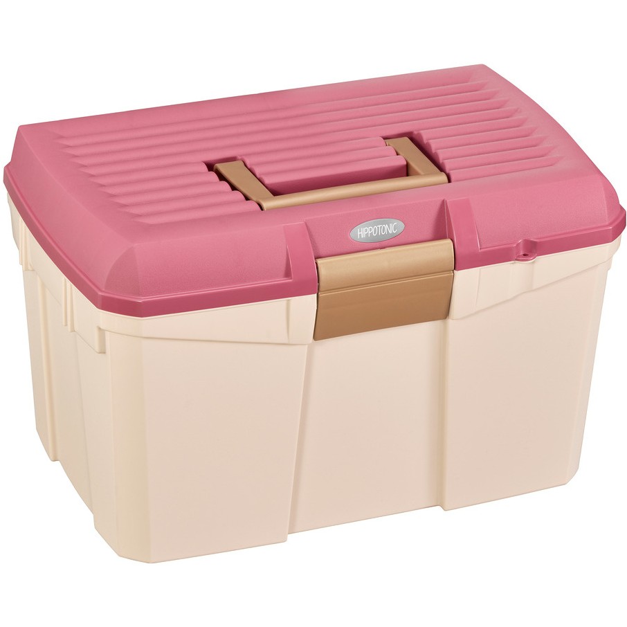 Putzkiste TERRE mit verstärktem Deckel beige 40x27,5x24,5cm
