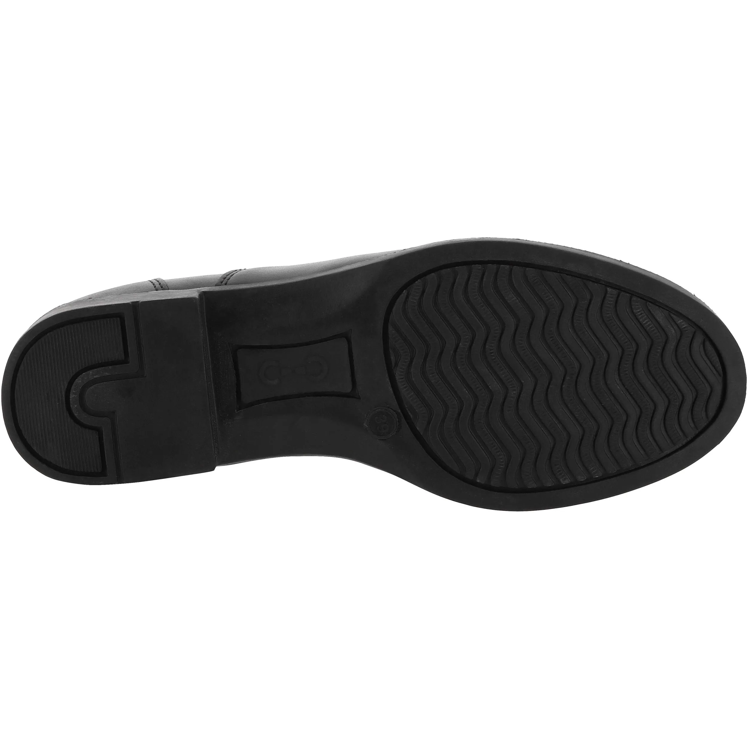 Kinder Jodhpur Reitstiefeletten ZIP schwarz