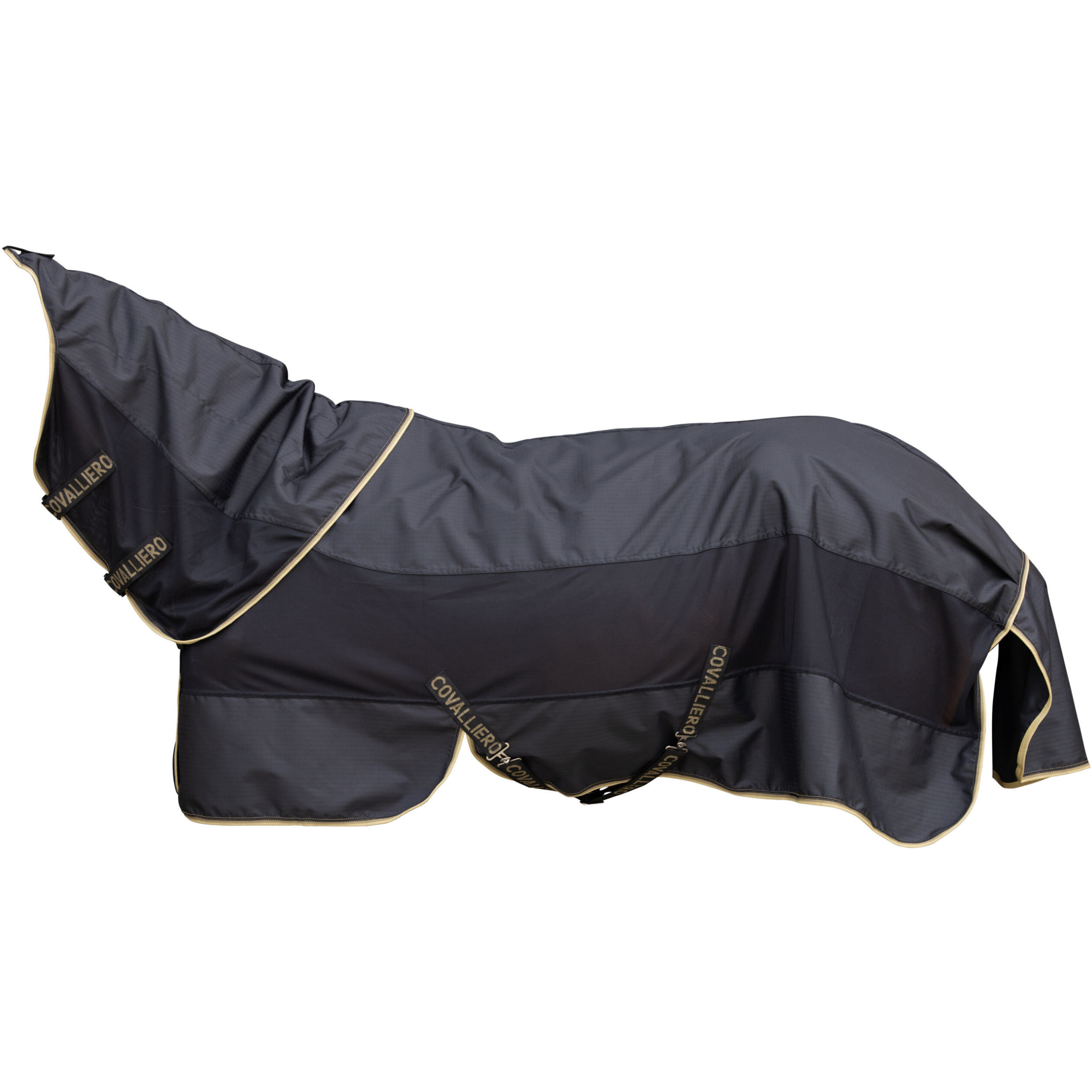 Regendecke Halsteil (abnehmbar) F/S 2026 black Regendecke Halsteil (abnehmbar) F/S 2026 black