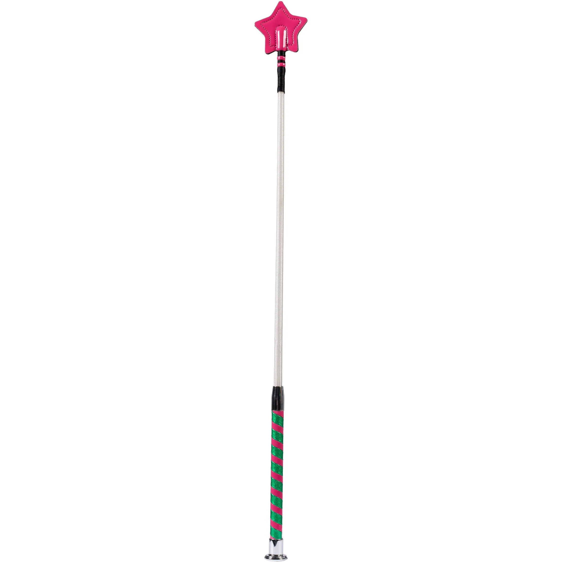 Kinder Reitgerte MAUI pink/grün