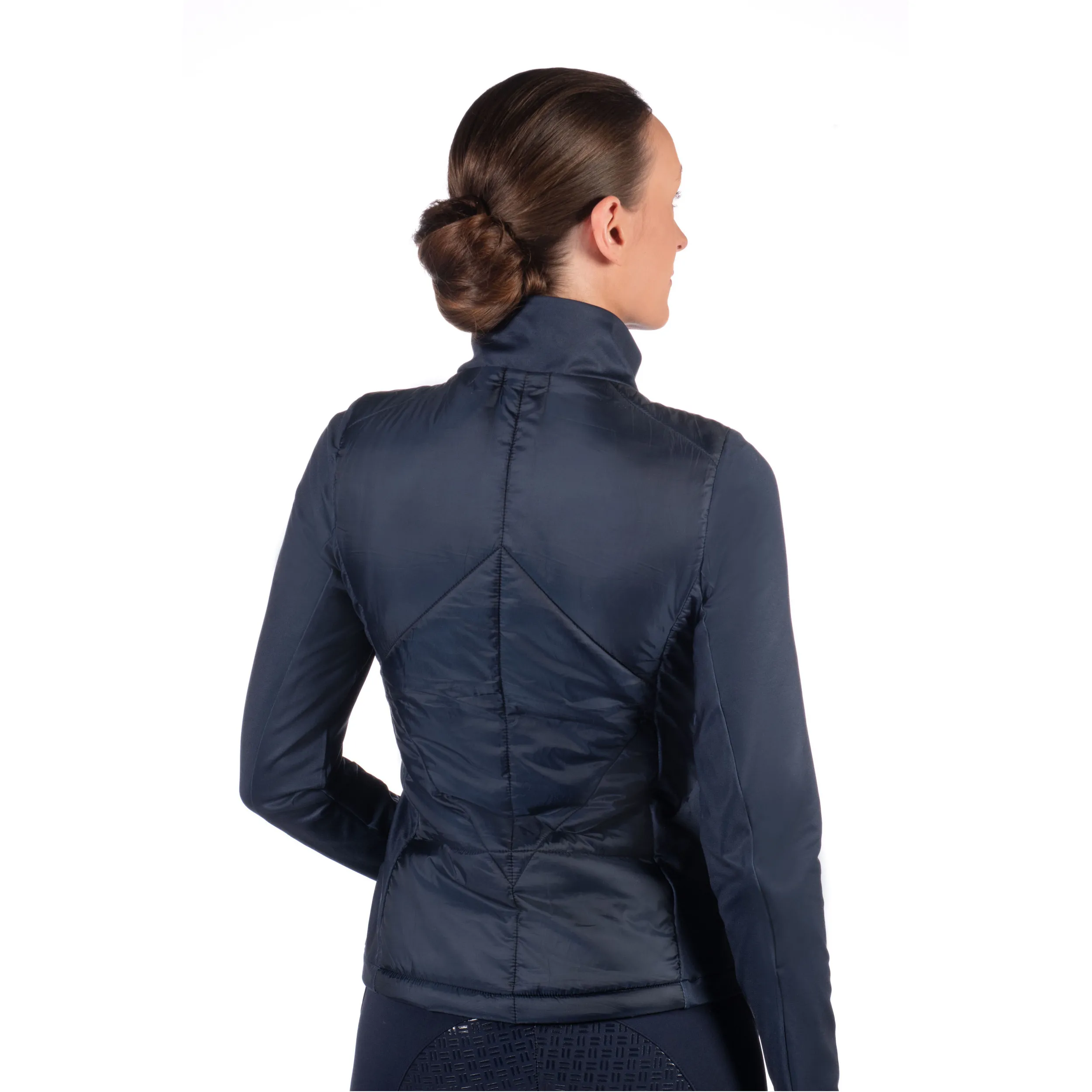 Damen Jersey-/Nylonjacke PRAG II STYLE dunkelblau