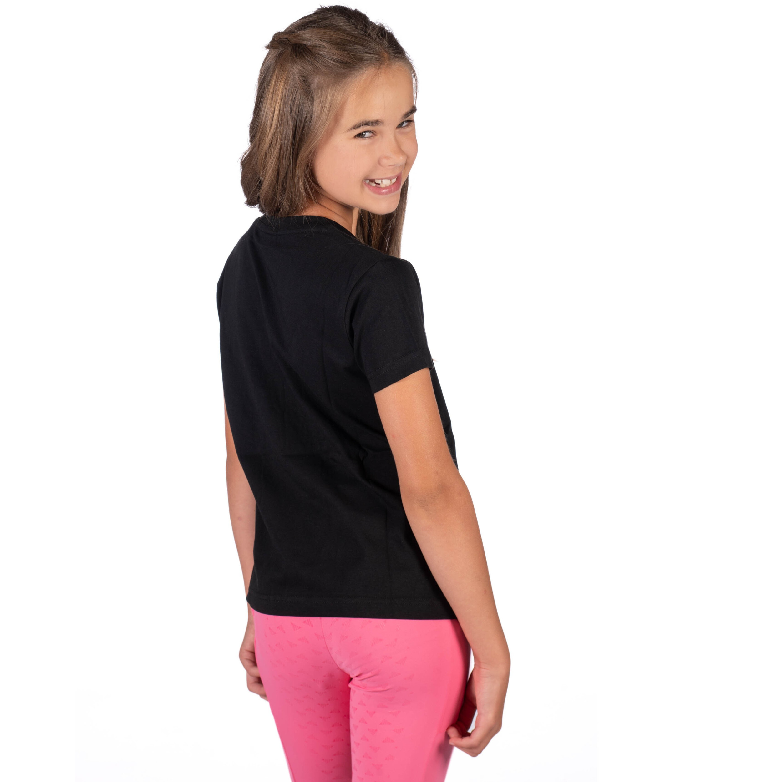 Kinder T-Shirt SPARKLE schwarz