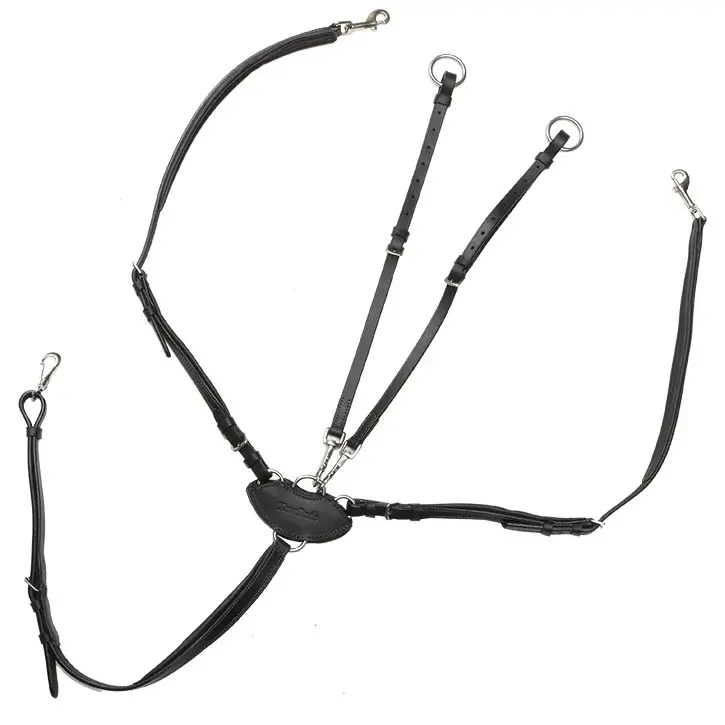 Vorderzeug V-SHAPE Softleder schwarz