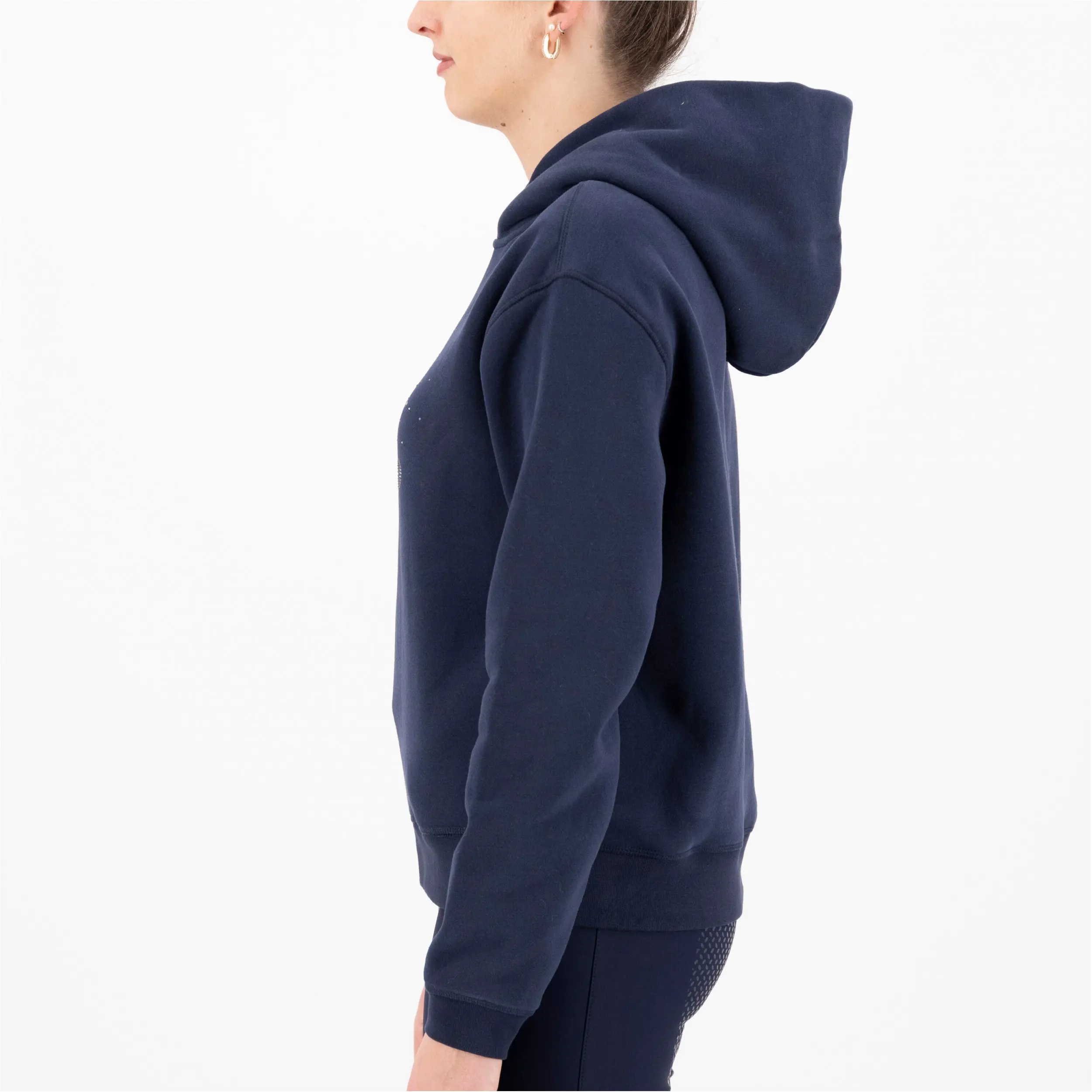 Damen Hoodie HVPDaisy navy