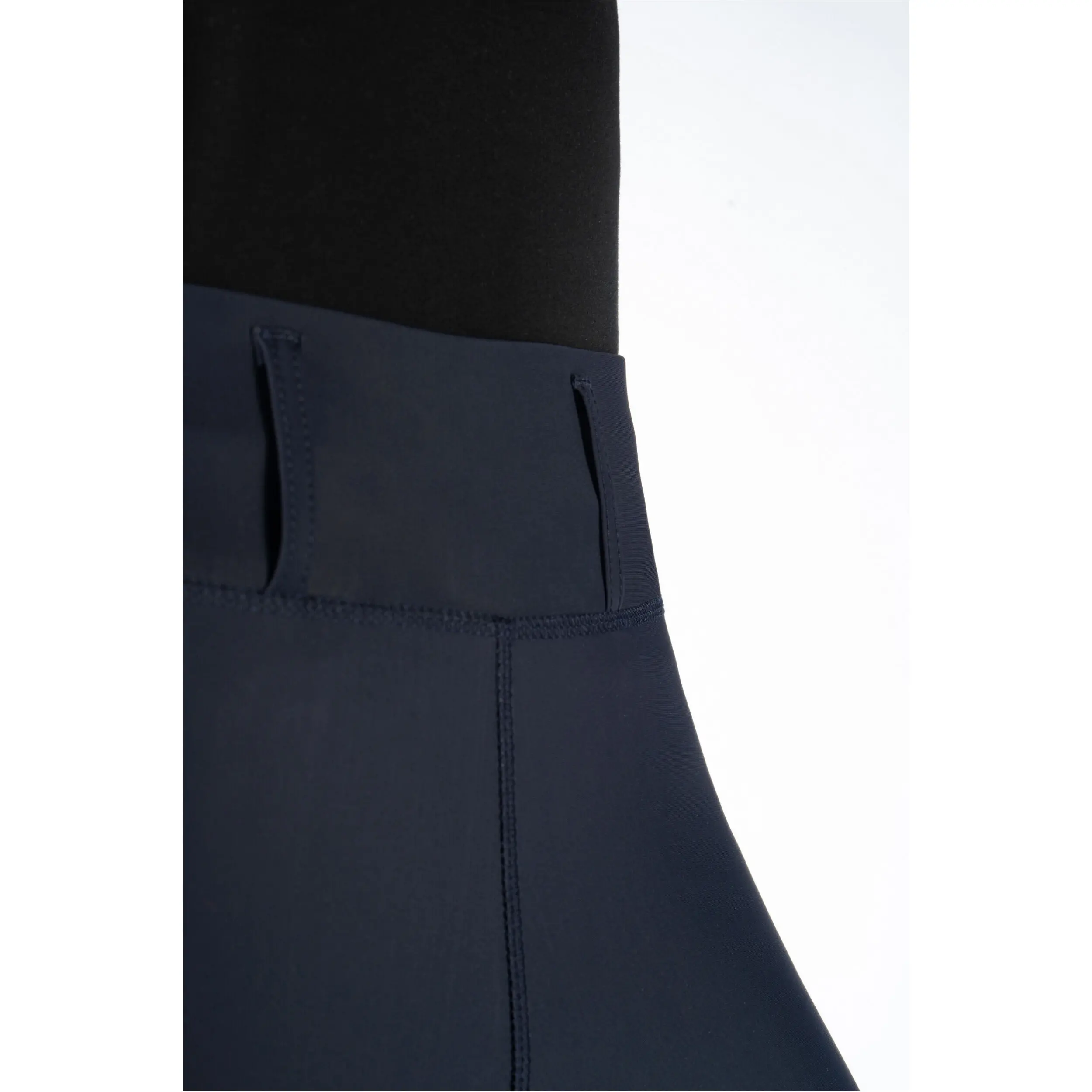 Kinder Reitleggings Silikon Vollbesatz JIL HIGH WAIST dunkelblau