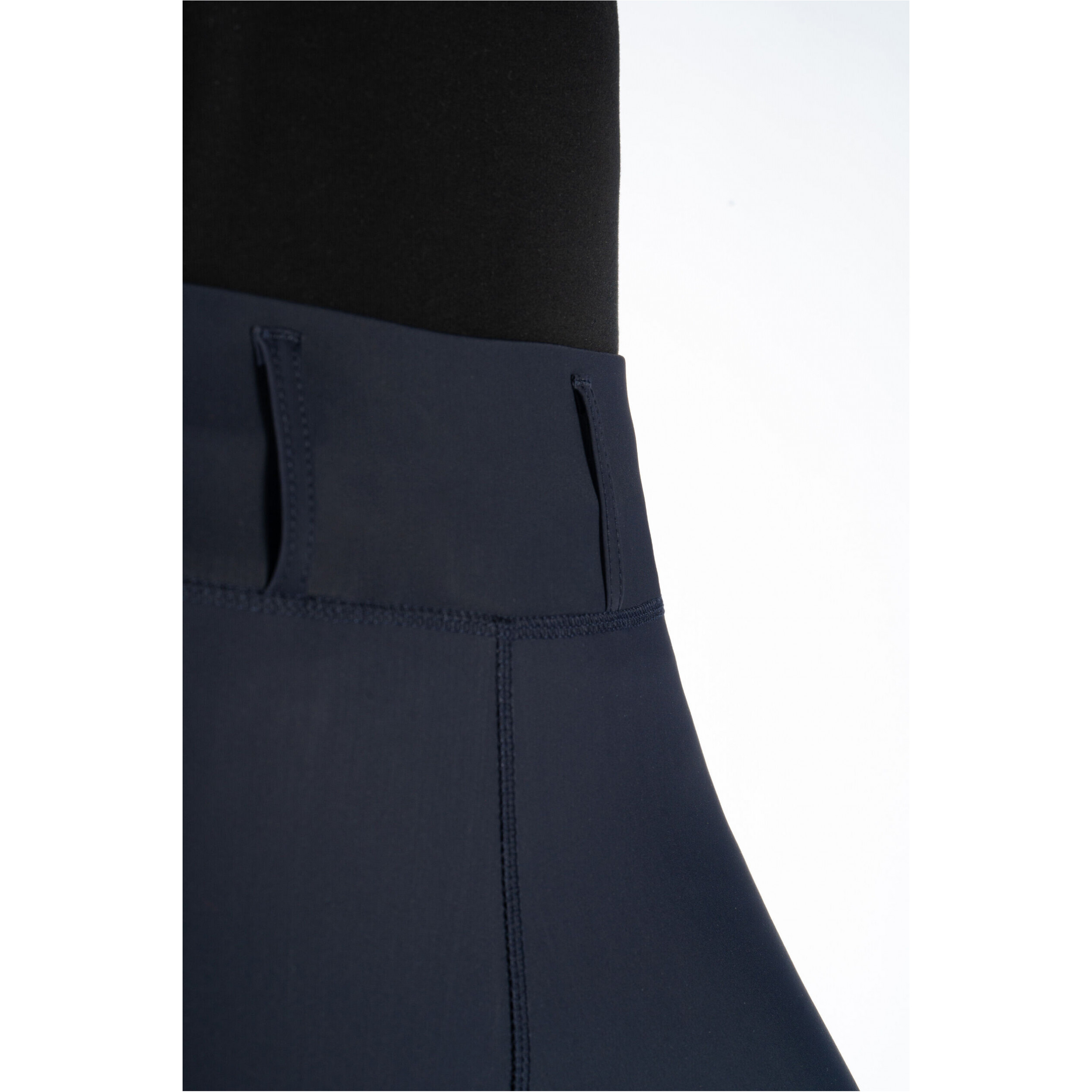 Kinder Reitleggings Silikon Vollbesatz JIL HIGH WAIST dunkelblau