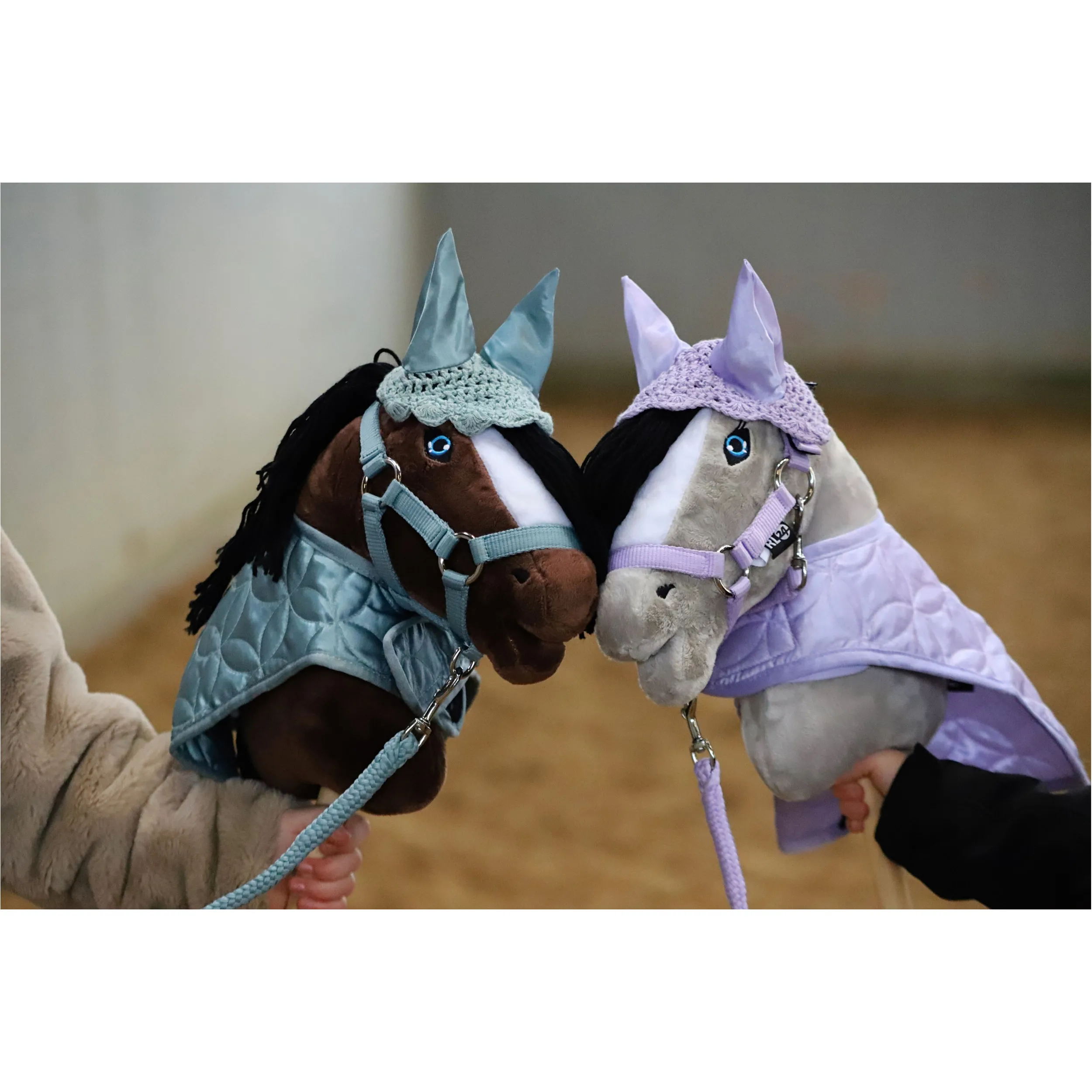 Decke HOBBY HORSING hellgrün