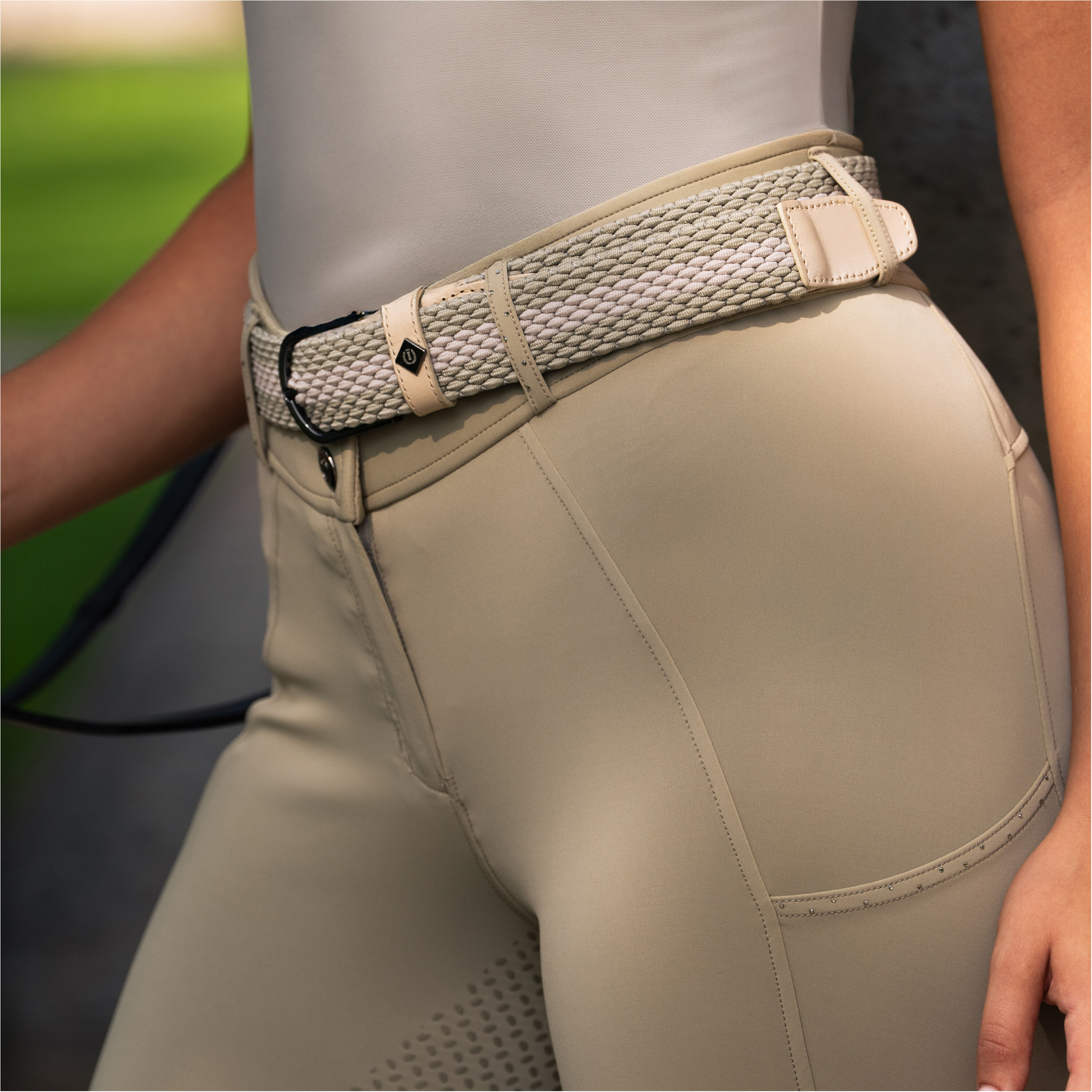 Gürtel IRH grau-sand