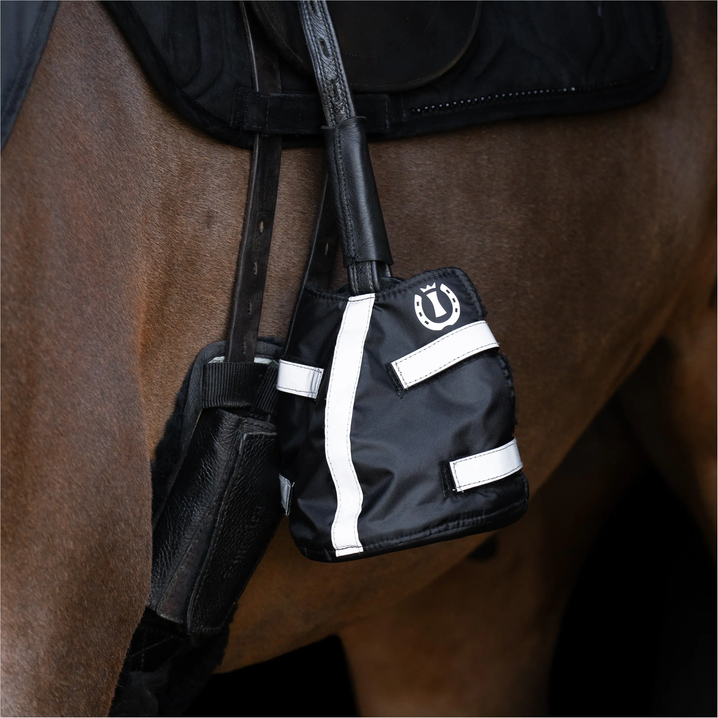 Steigbügel-Zehenwärmer IRHReflective schwarz Steigbügel-Zehenwärmer IRHReflective schwarz