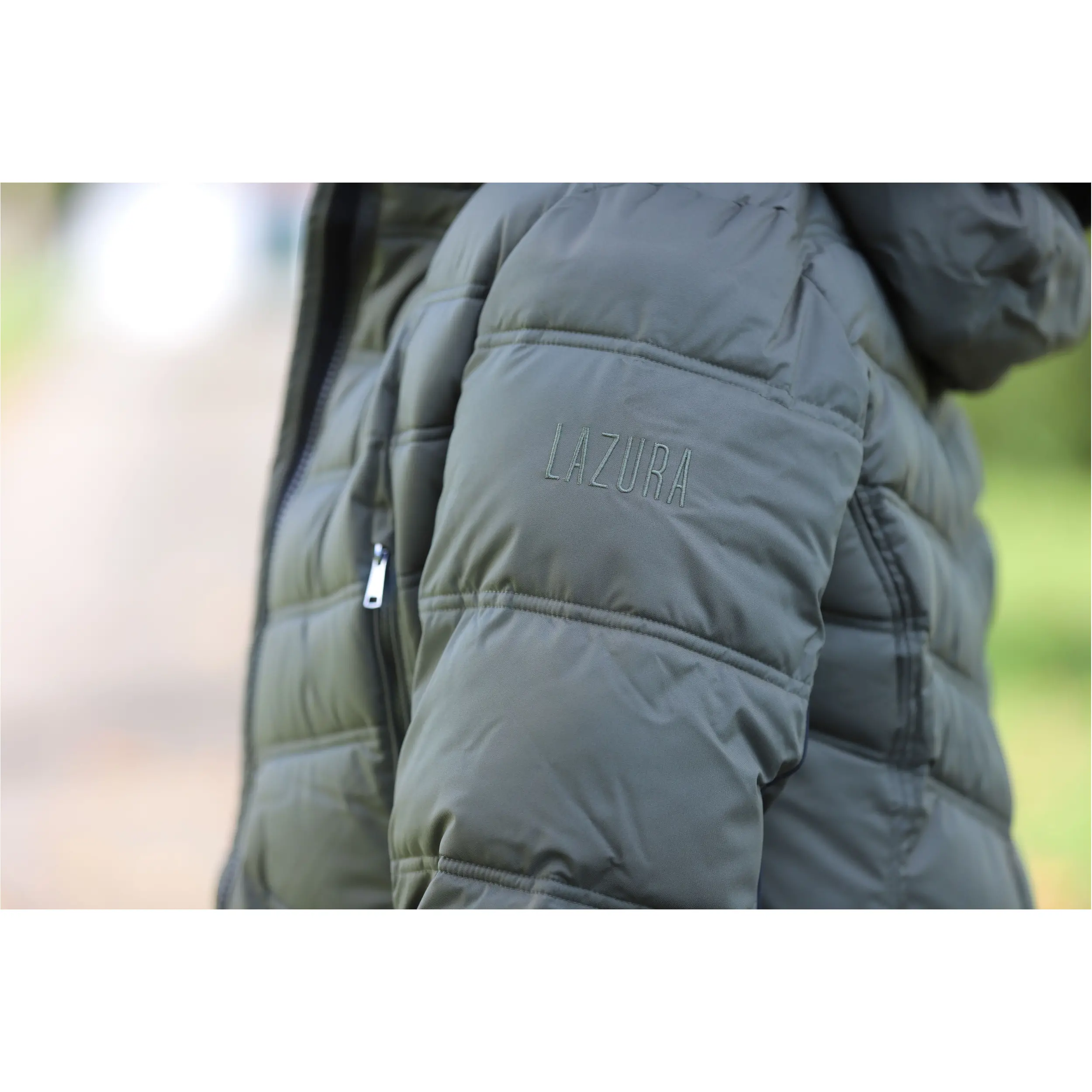 Damen Thermomantel SOPHIA olive