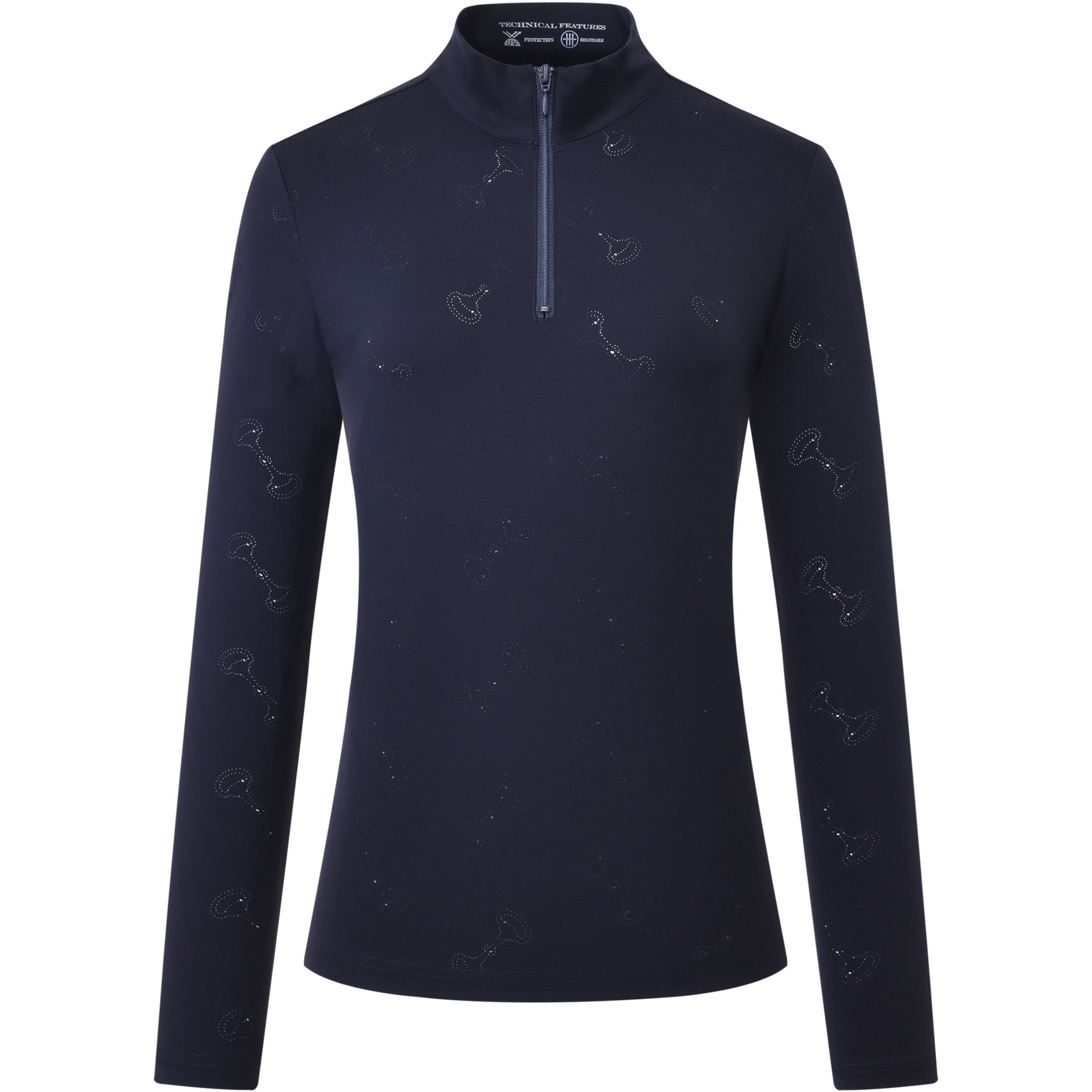 Damen Langarmshirt HVPNardia navy