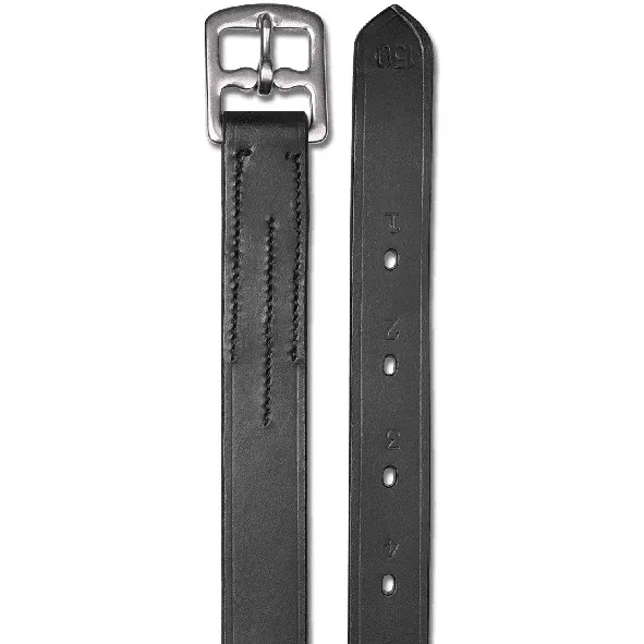 Steigbügelriemen X-Line schwarz 25mm 