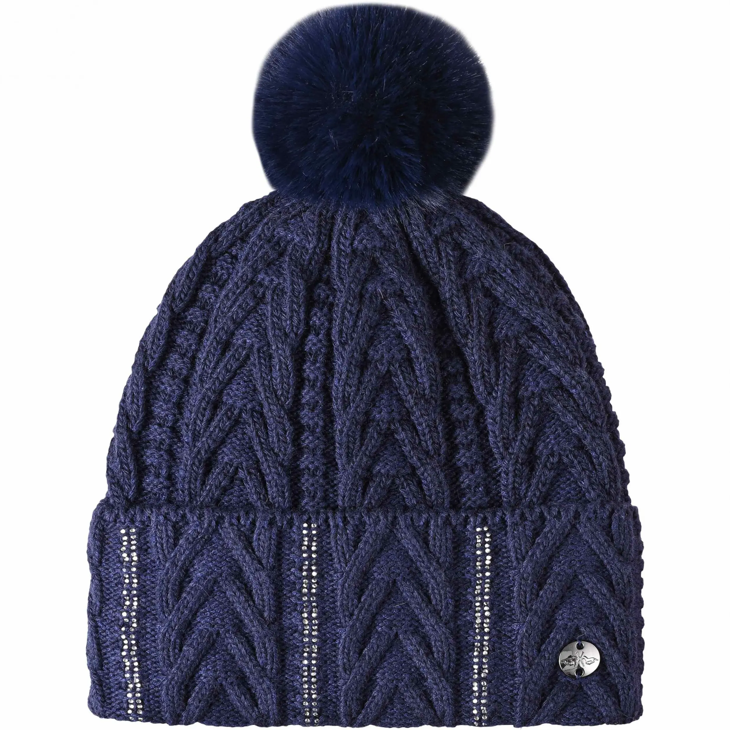 Damen Beanie HVPMadalyn navy