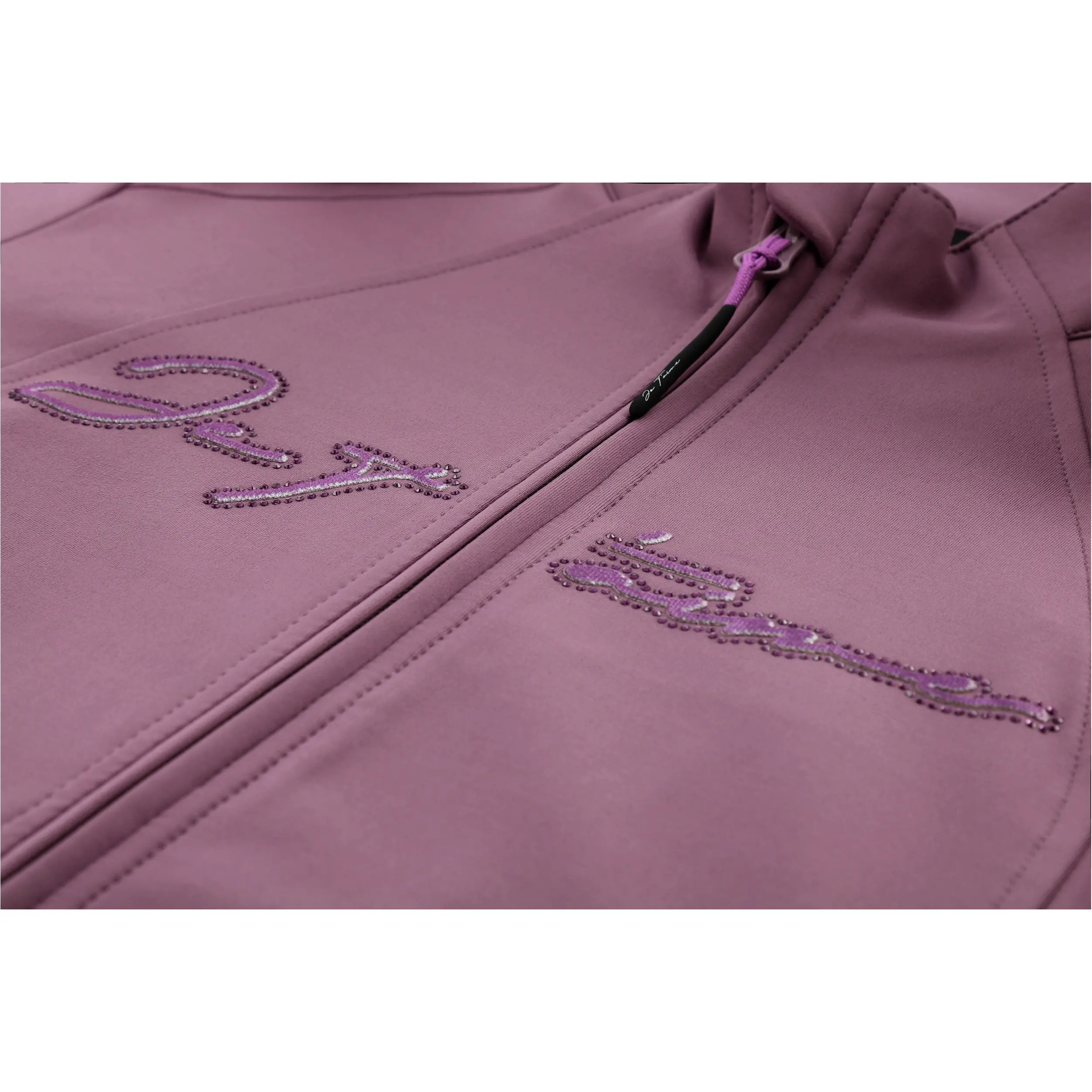 Damen Softshelljacke Je t'aime EK-ILONA violett
