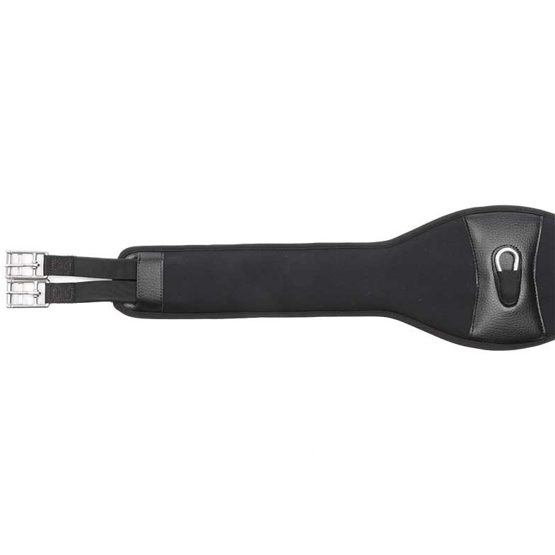 Sattelgurt Memory mit Elast COMFORT schwarz