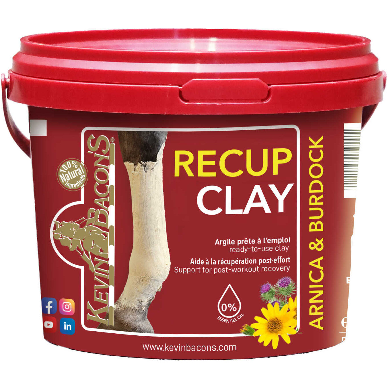 Tonerde zur Förderung der Genesung RECUP CLAY