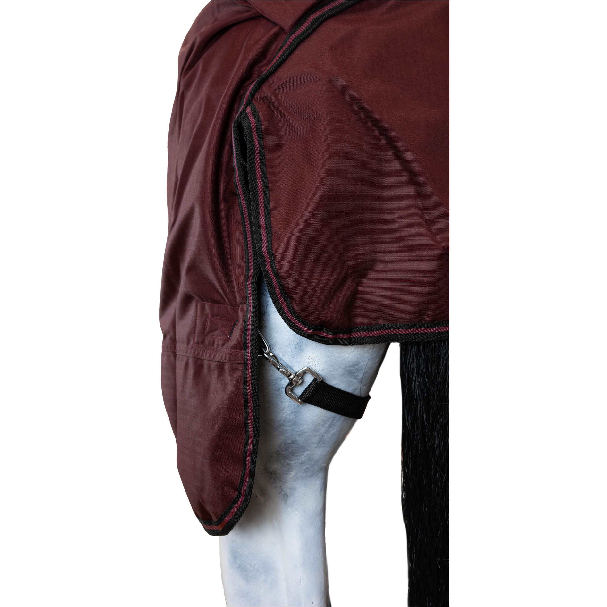 Weidedecke Full Neck Polarfleece 600D BASICLINE weinrot