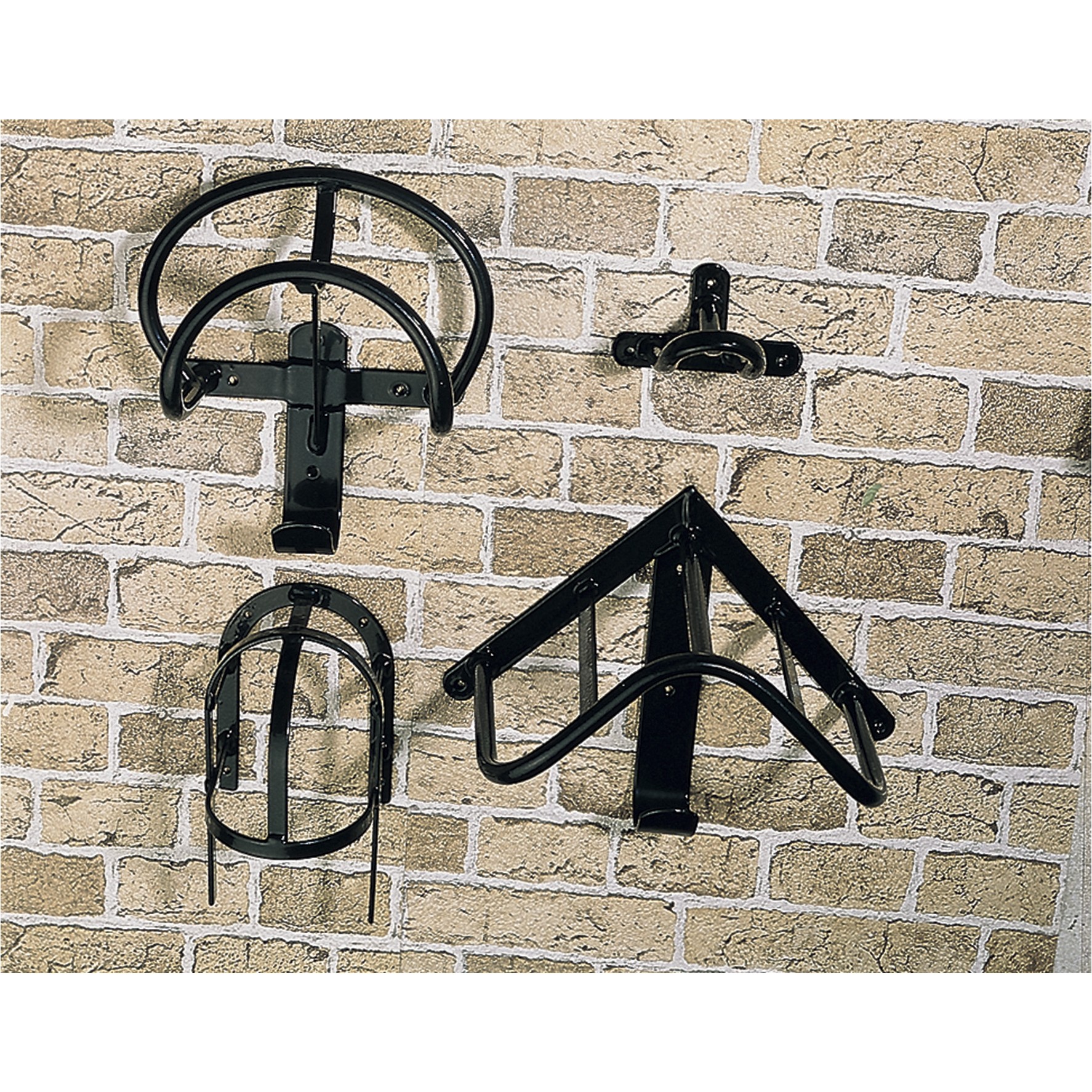 Geschirrhalter (4er Set) schwarz