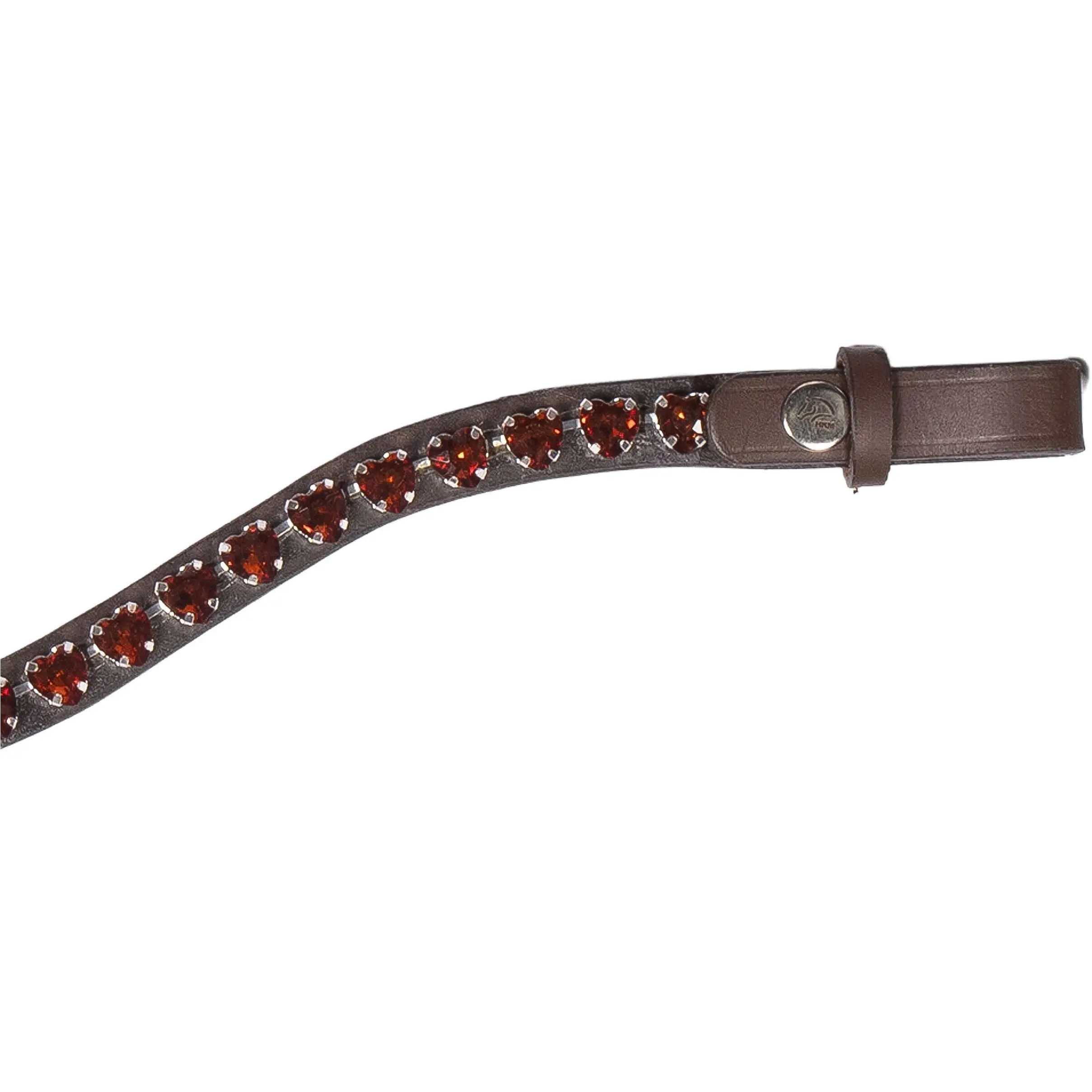Stirnband AMOUR braun/camel
