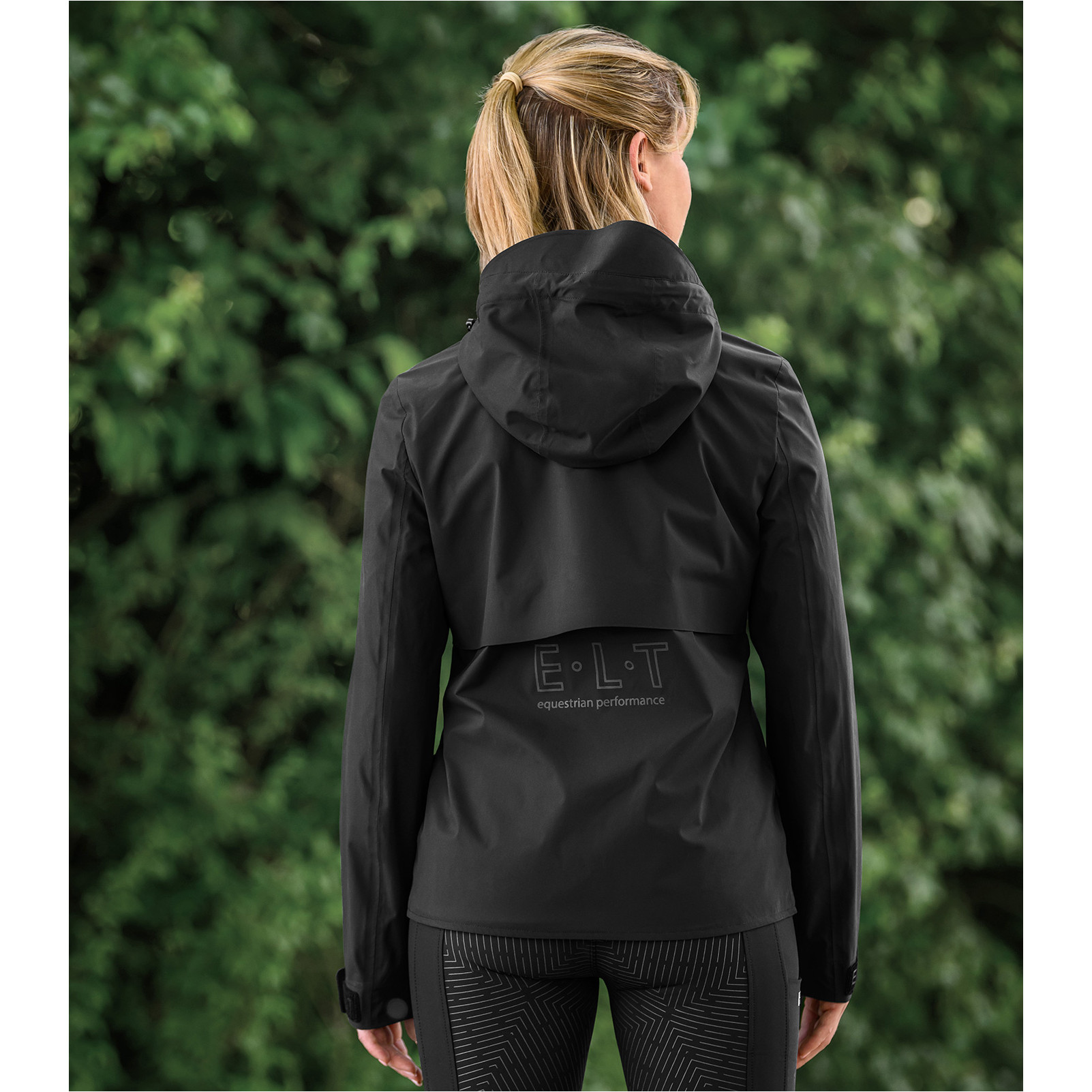 Damen Regenjacke reflektierend PERFORMANCE schwarz